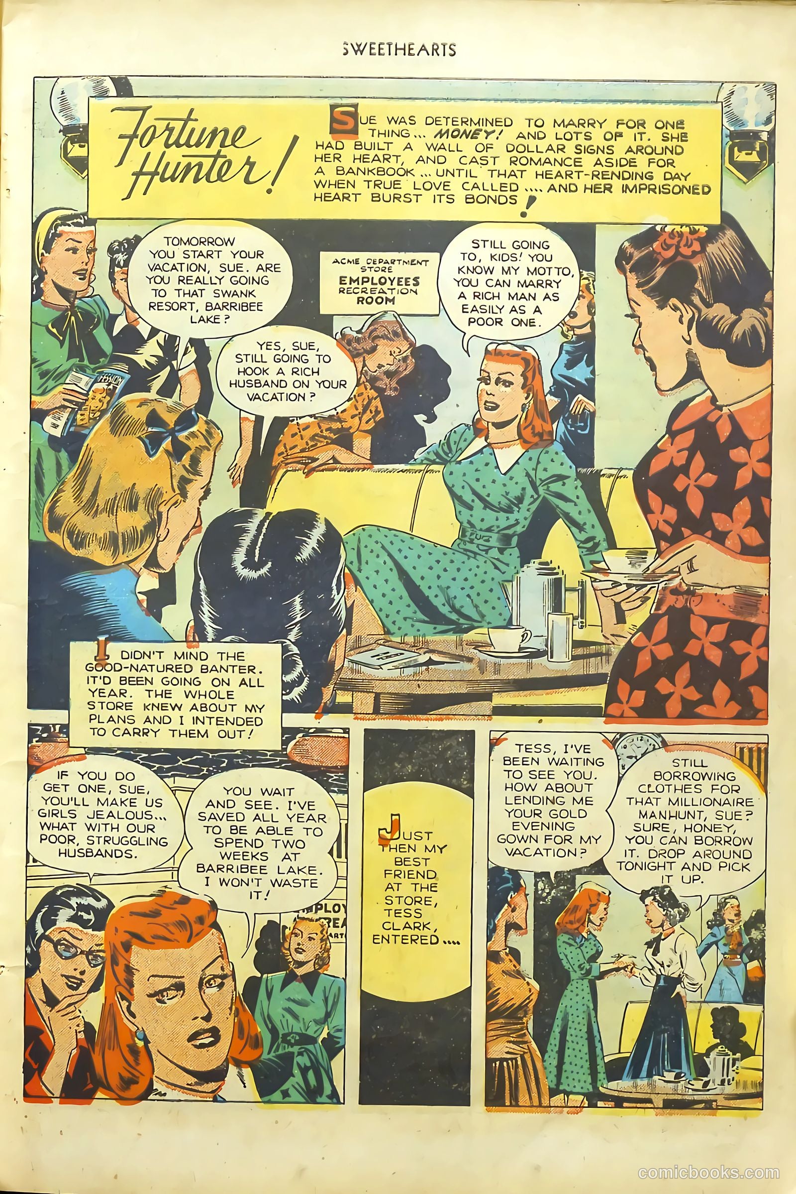 Sweethearts #70 (1948) — page 19 of 52