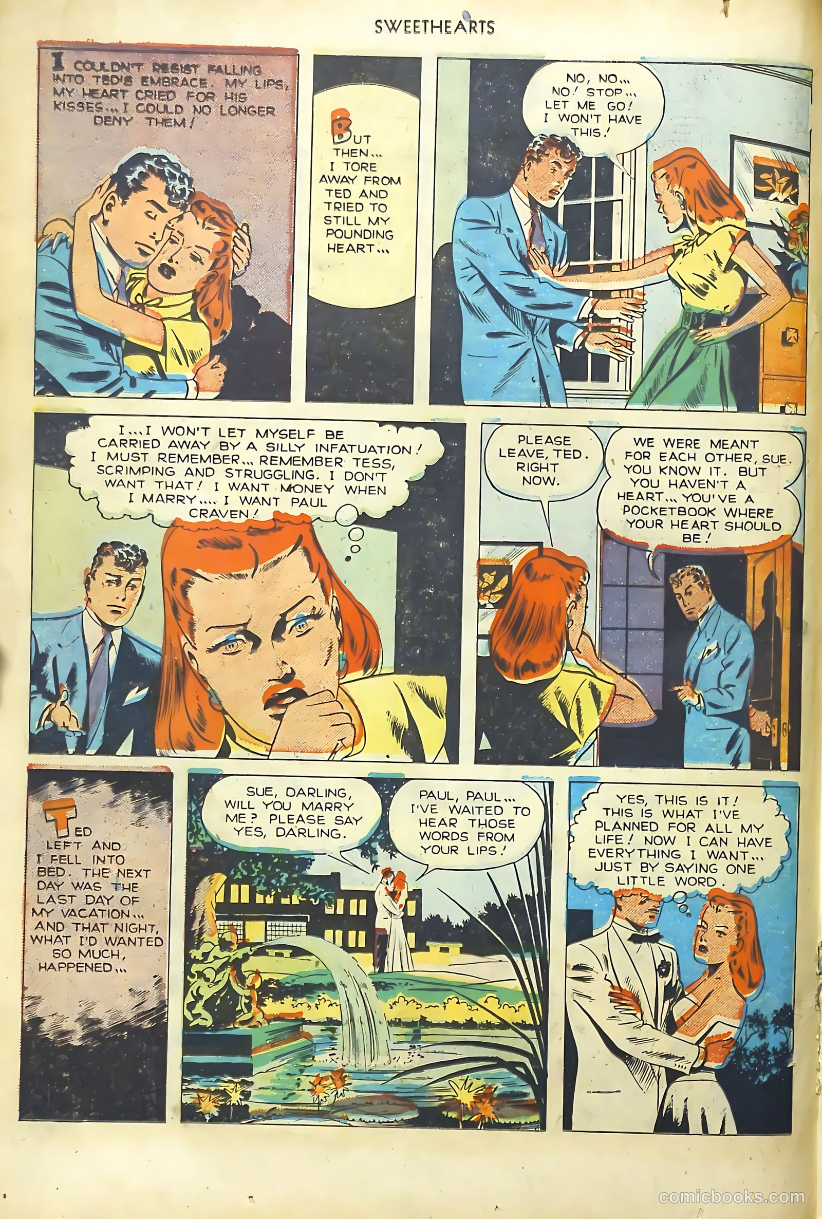 Sweethearts #70 (1948) — page 26 of 52