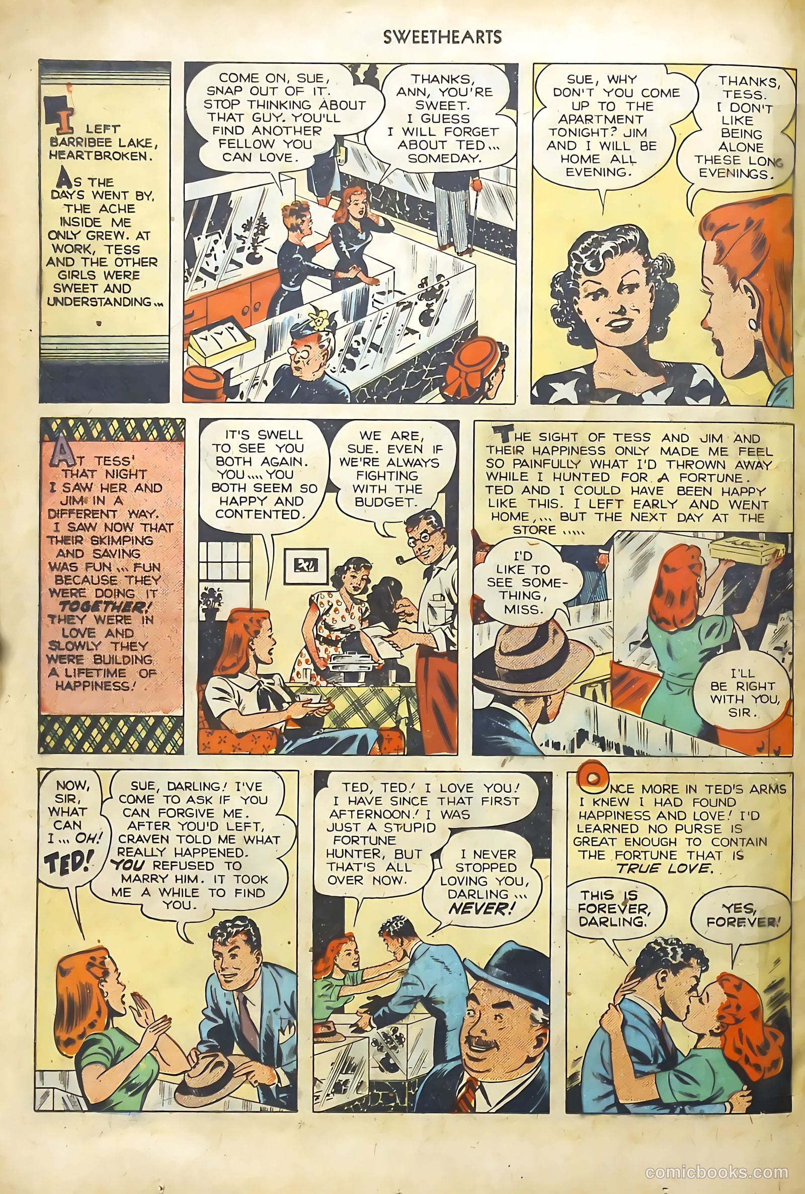 Sweethearts #70 (1948) — page 28 of 52