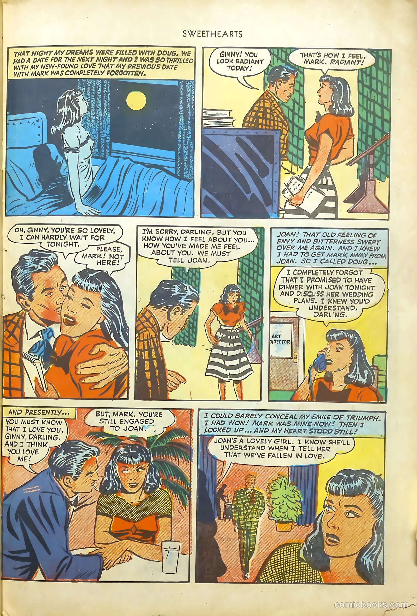 Sweethearts #70 (1948) — page 35 of 52