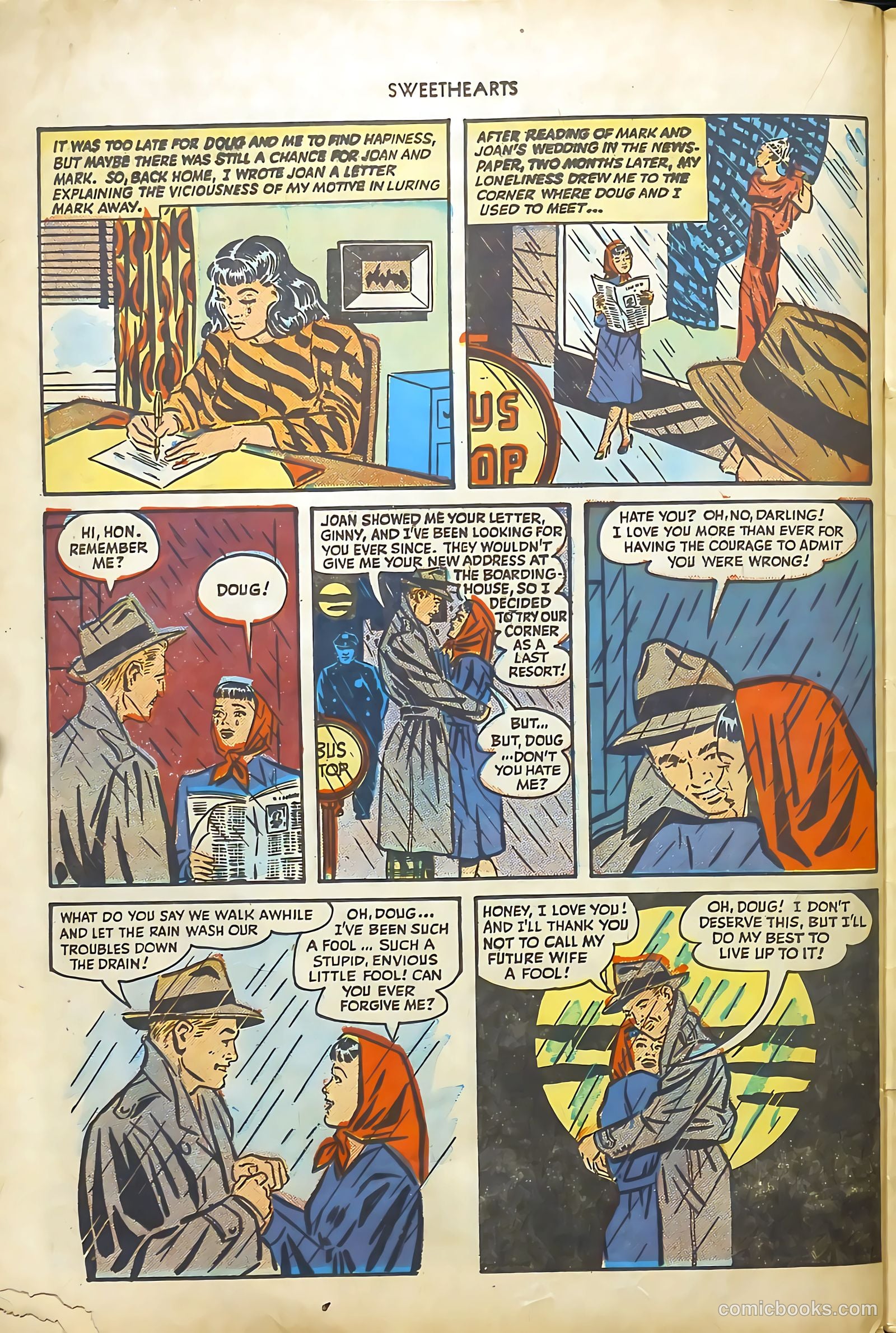 Sweethearts #70 (1948) — page 38 of 52