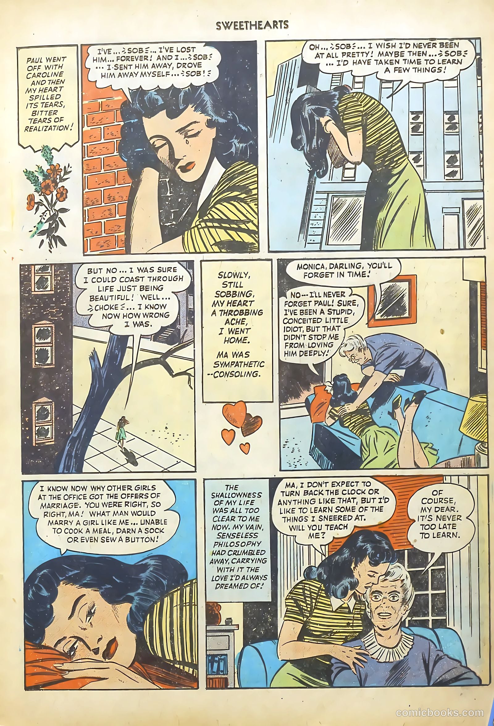 Sweethearts #71 (1948) — page 15 of 52