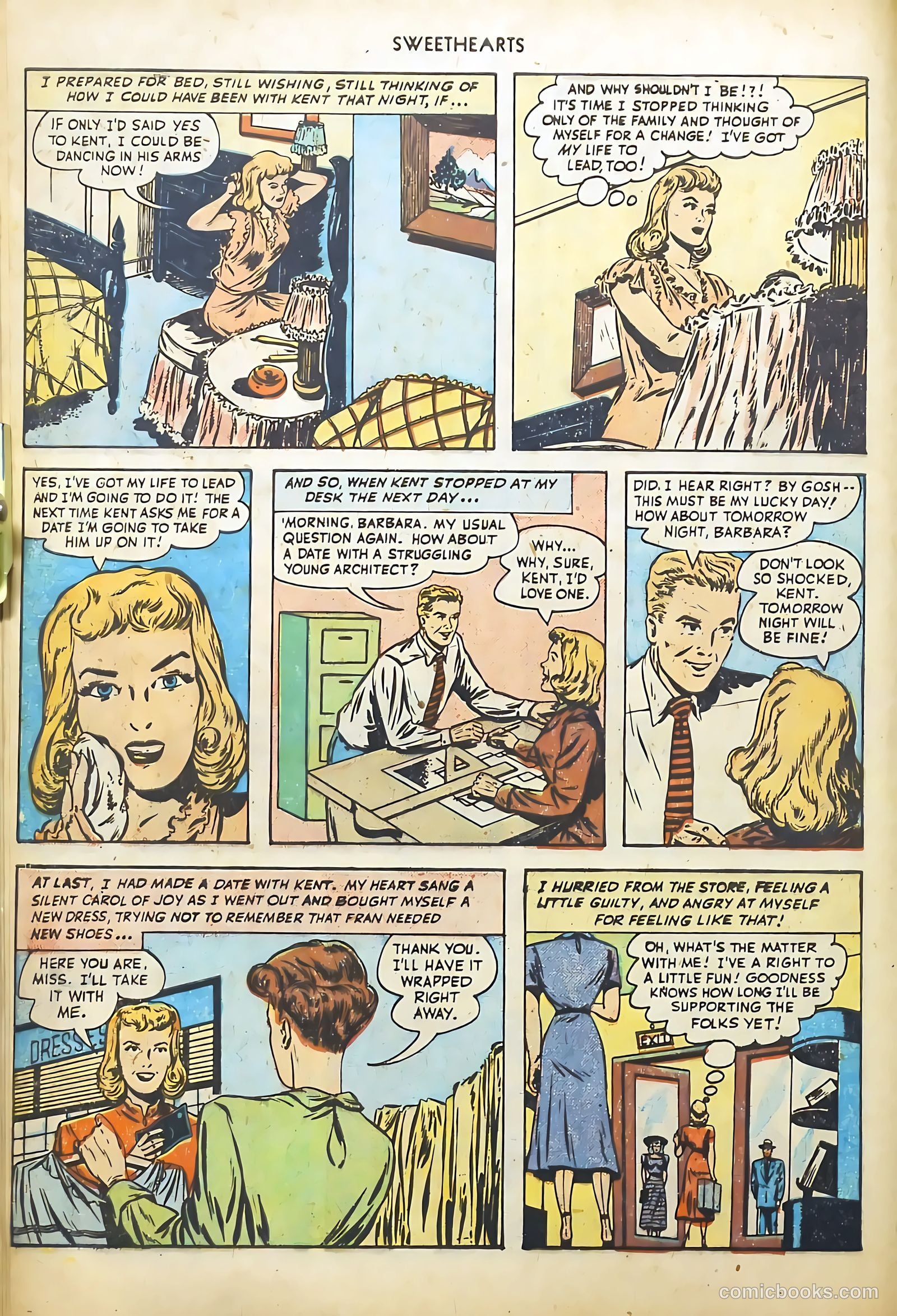 Sweethearts #71 (1948) — page 20 of 52