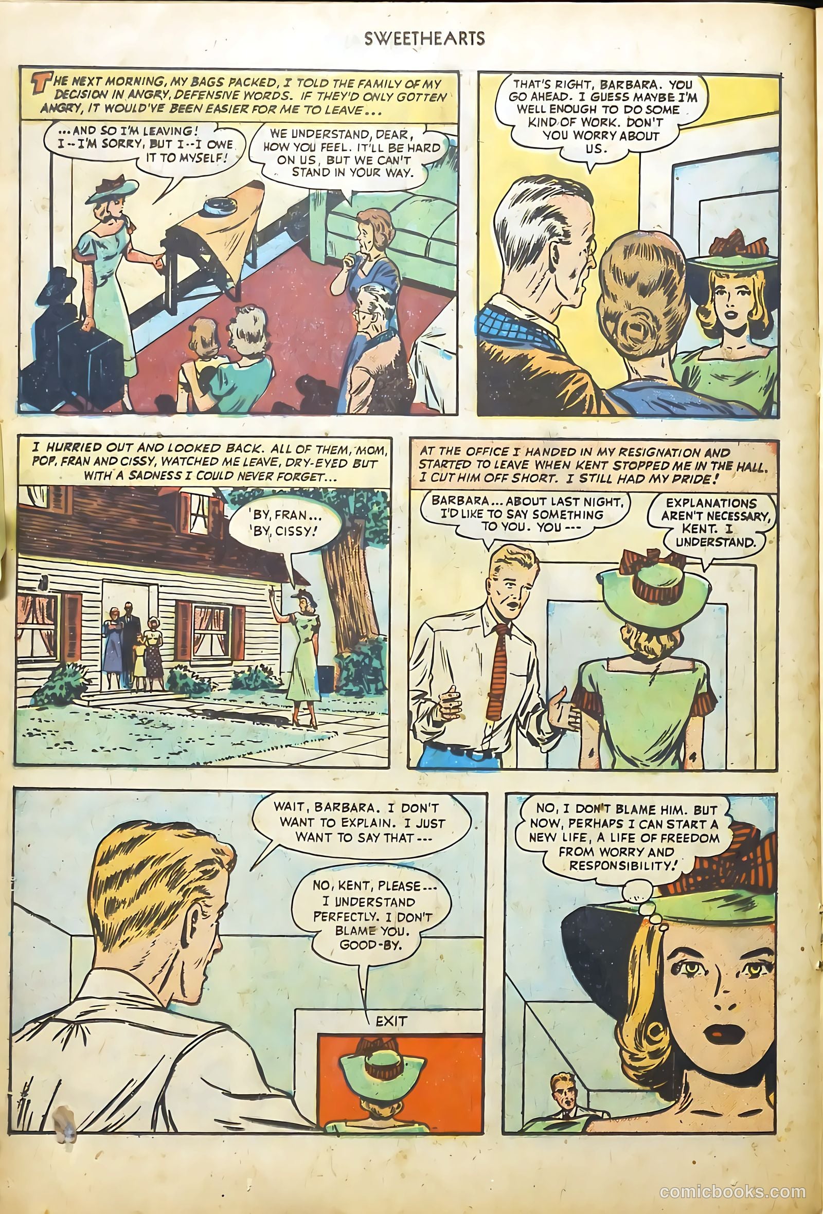 Sweethearts #71 (1948) — page 24 of 52