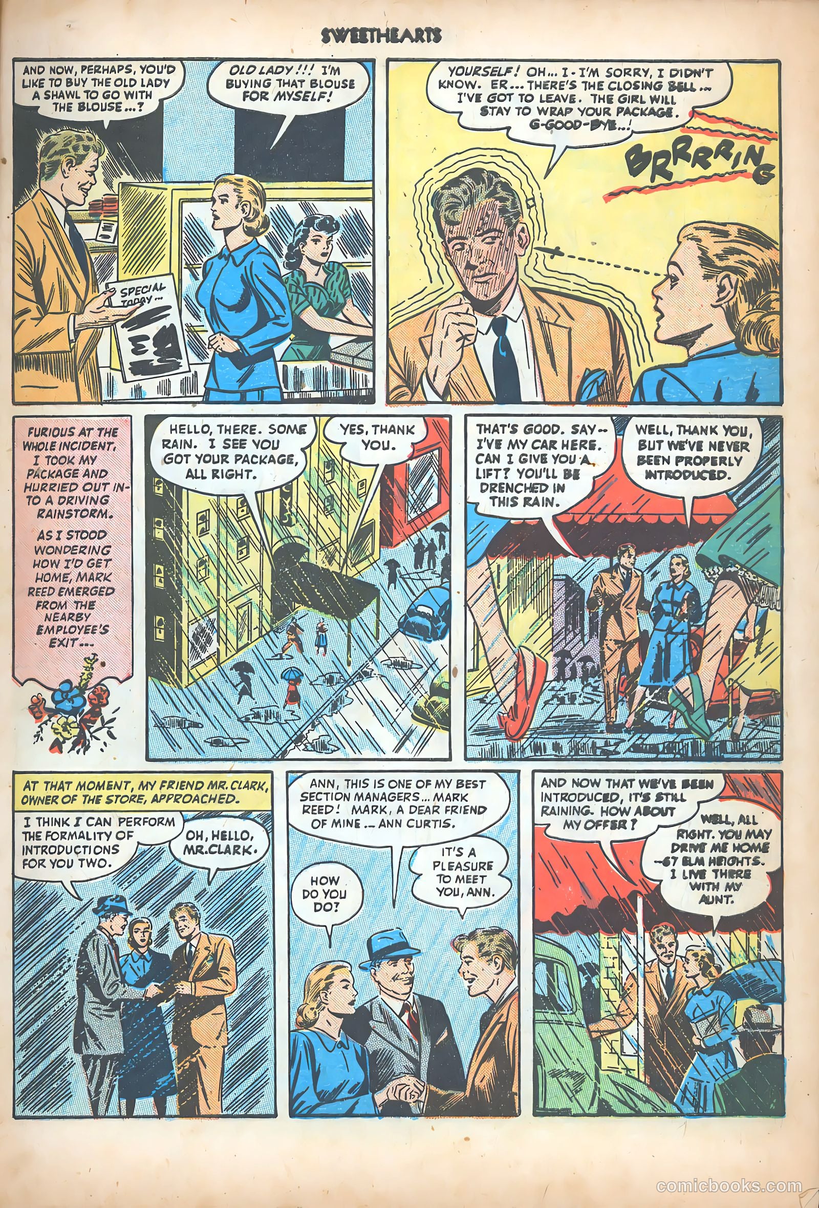 Sweethearts #72 (1949) — page 6 of 53