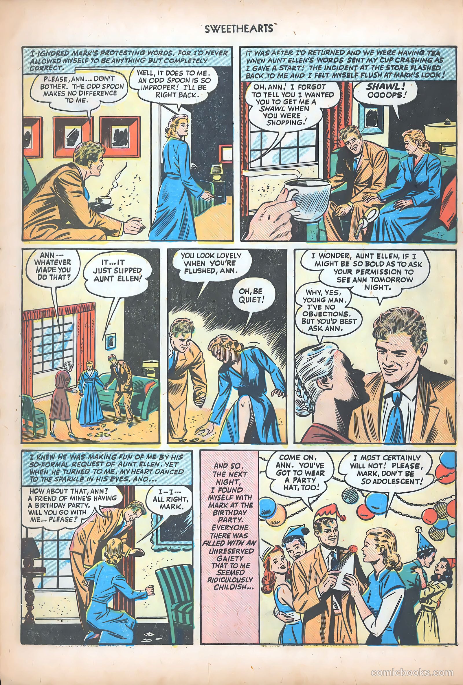 Sweethearts #72 (1949) — page 9 of 53