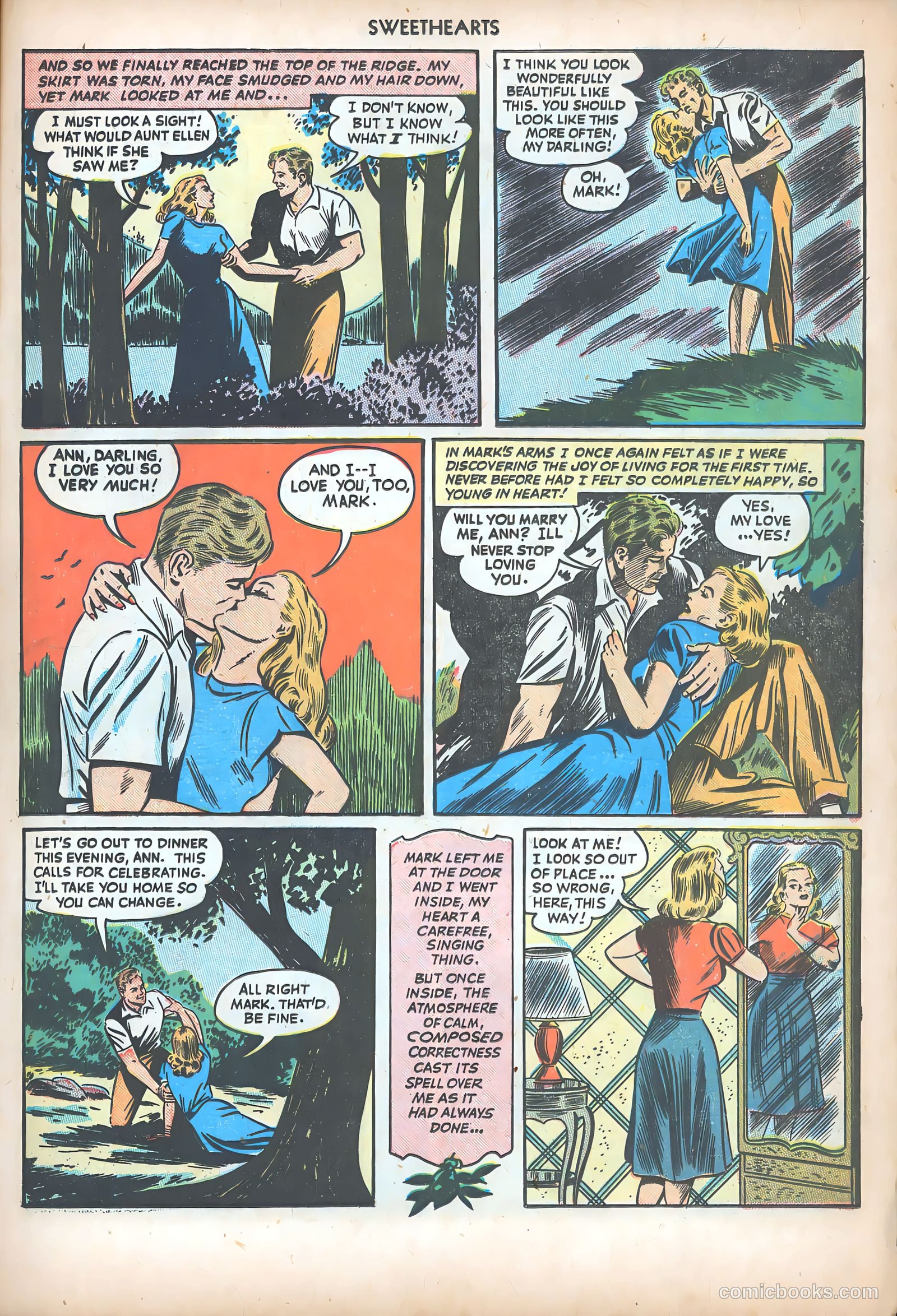 Sweethearts #72 (1949) — page 14 of 53