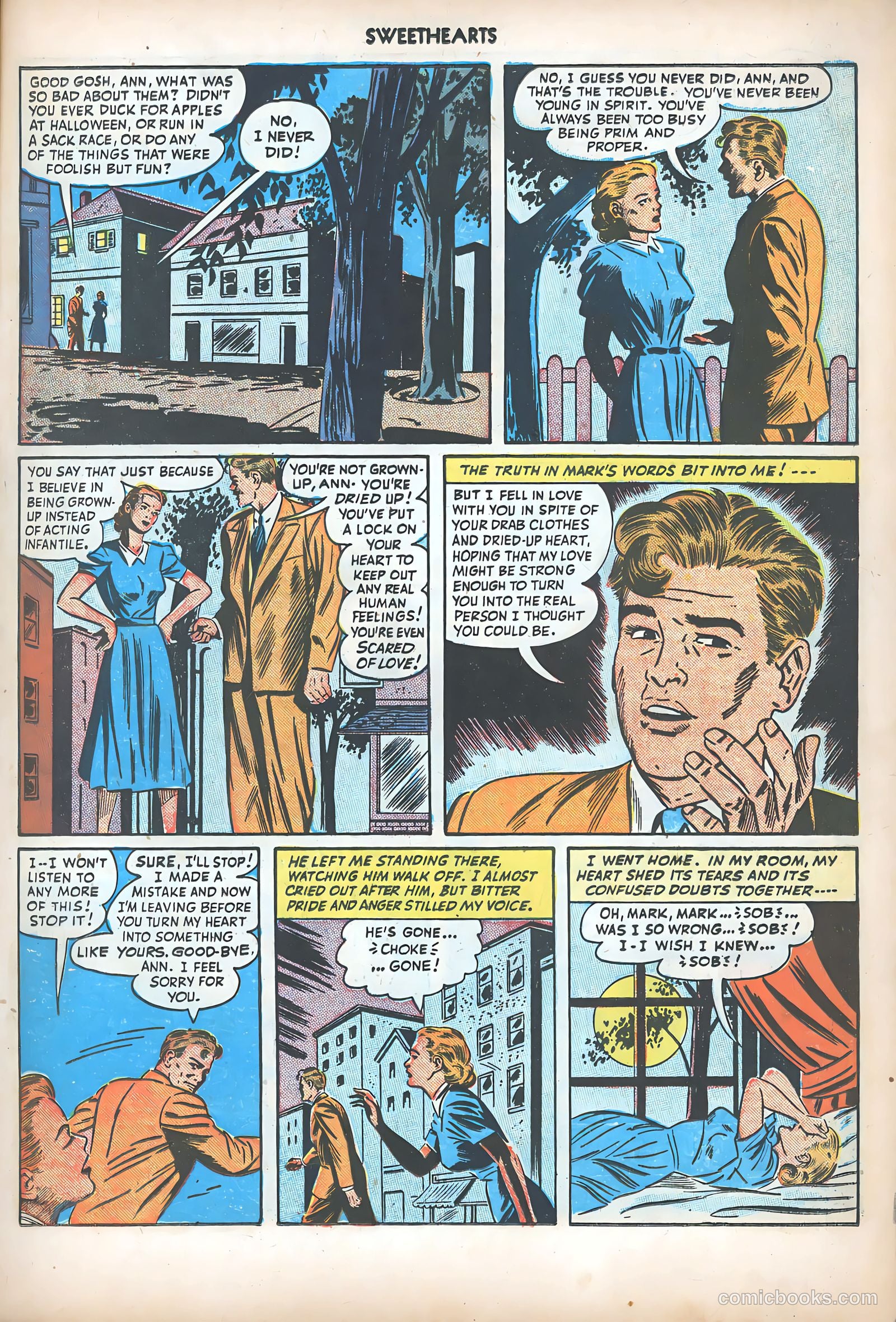 Sweethearts #72 (1949) — page 16 of 53