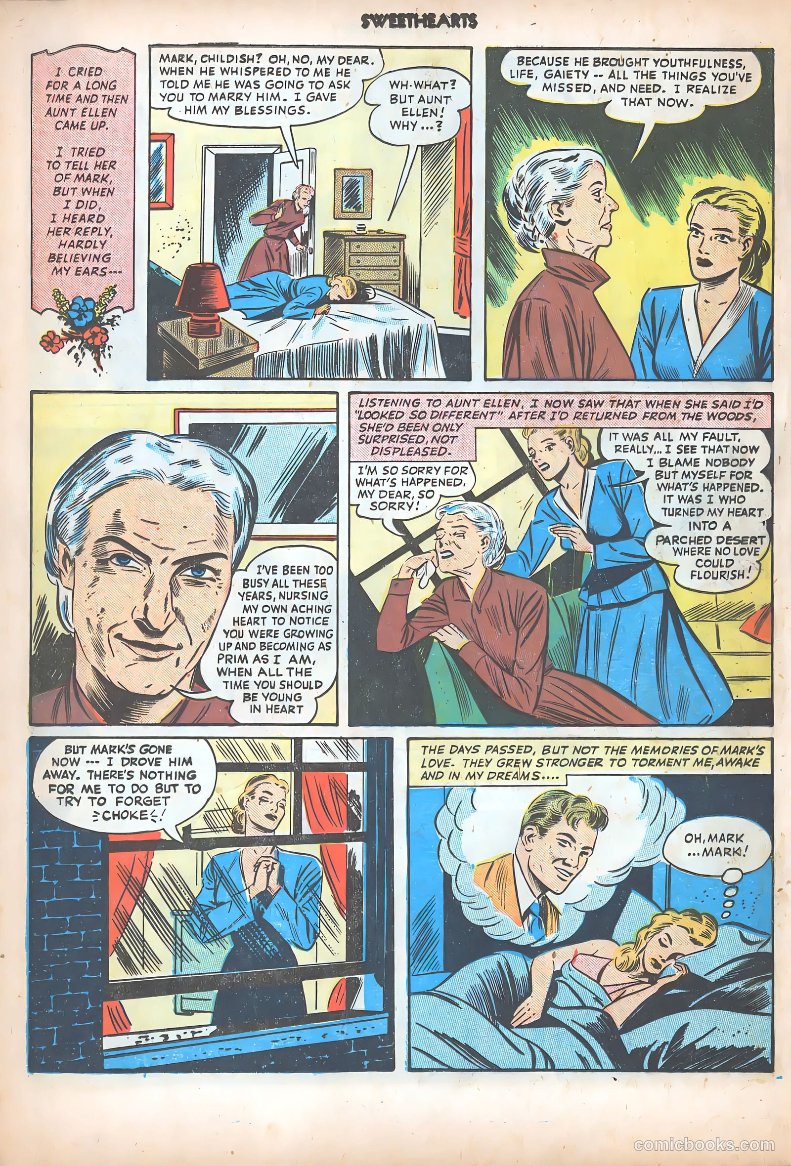Sweethearts #72 (1949) — page 17 of 53