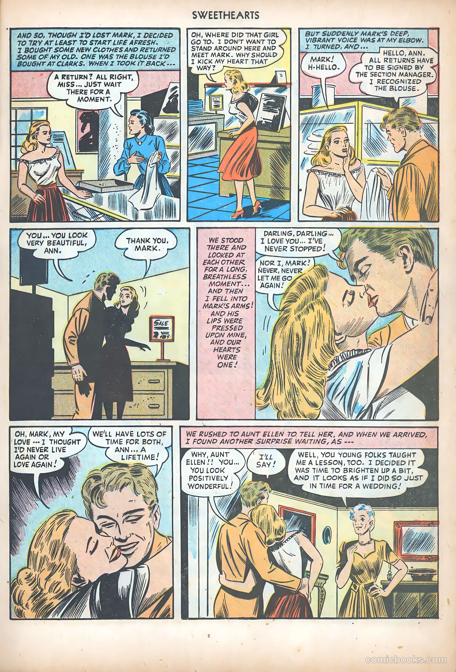 Sweethearts #72 (1949) — page 18 of 53