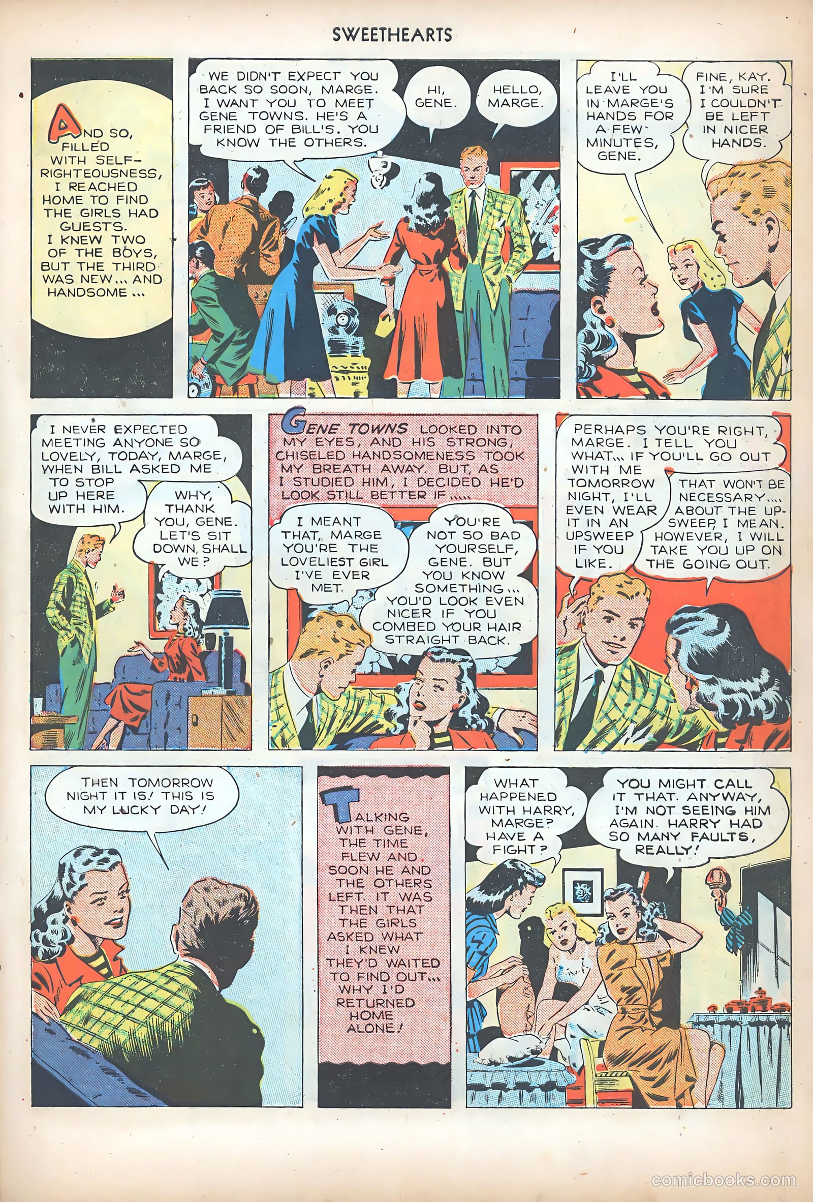 Sweethearts #72 (1949) — page 20 of 53