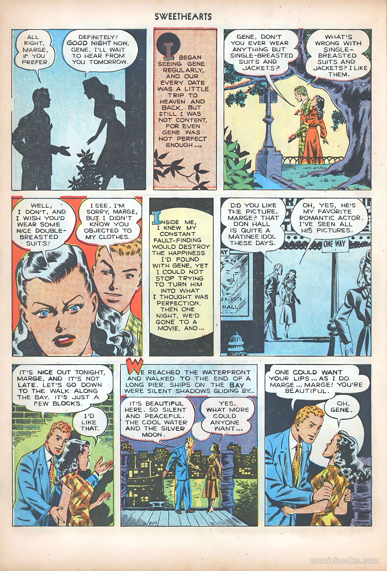 Sweethearts #72 (1949) — page 23 of 53