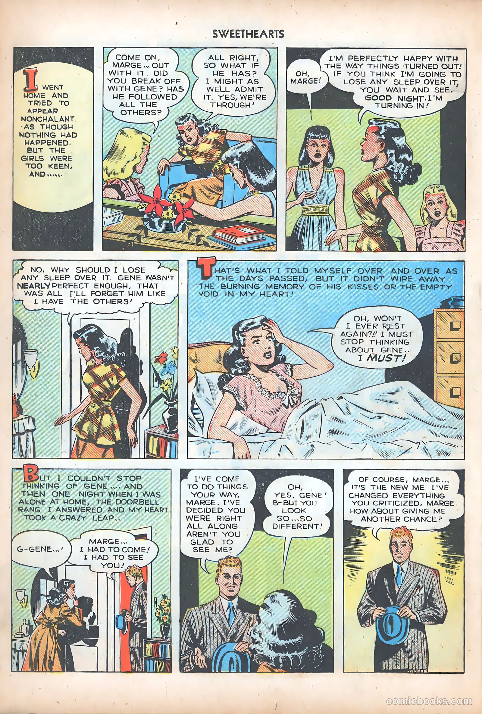 Sweethearts #72 (1949) — page 25 of 53