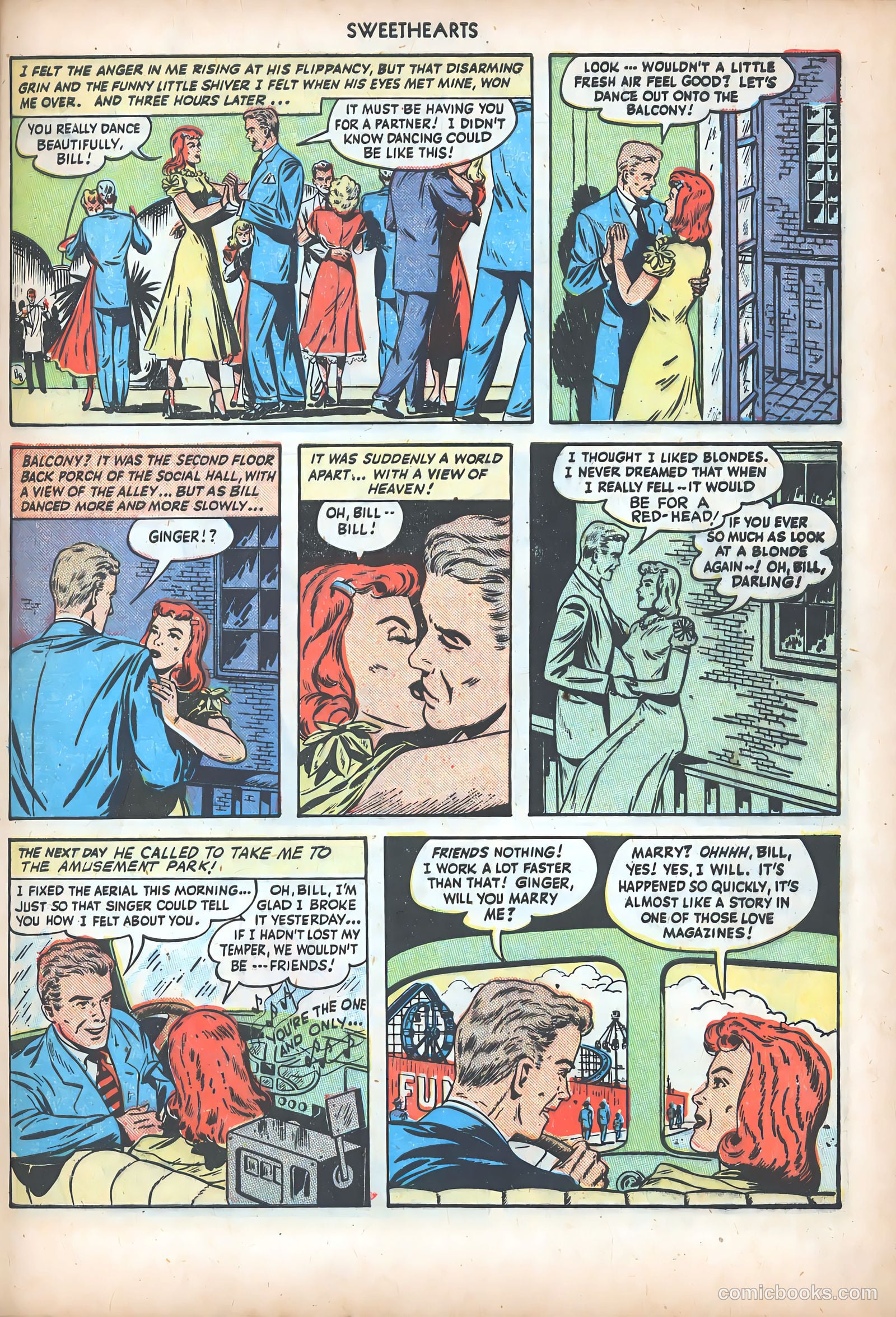 Sweethearts #72 (1949) — page 34 of 53