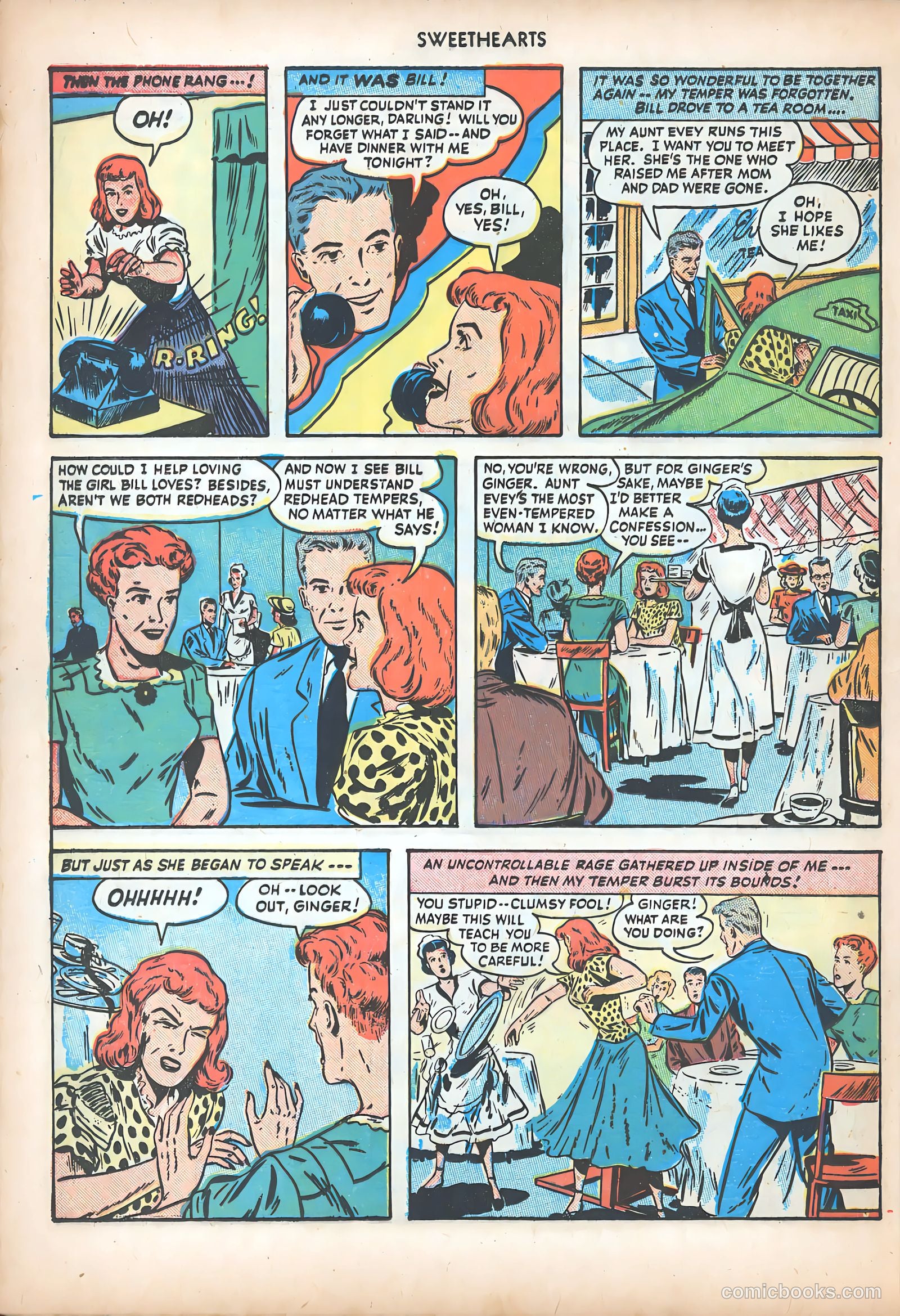 Sweethearts #72 (1949) — page 37 of 53