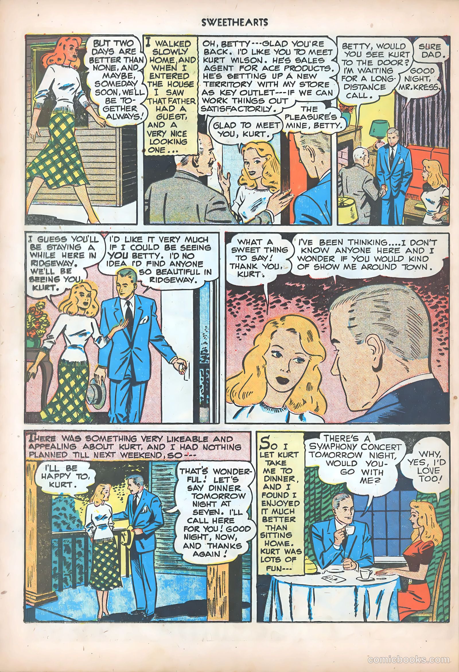 Sweethearts #72 (1949) — page 43 of 53