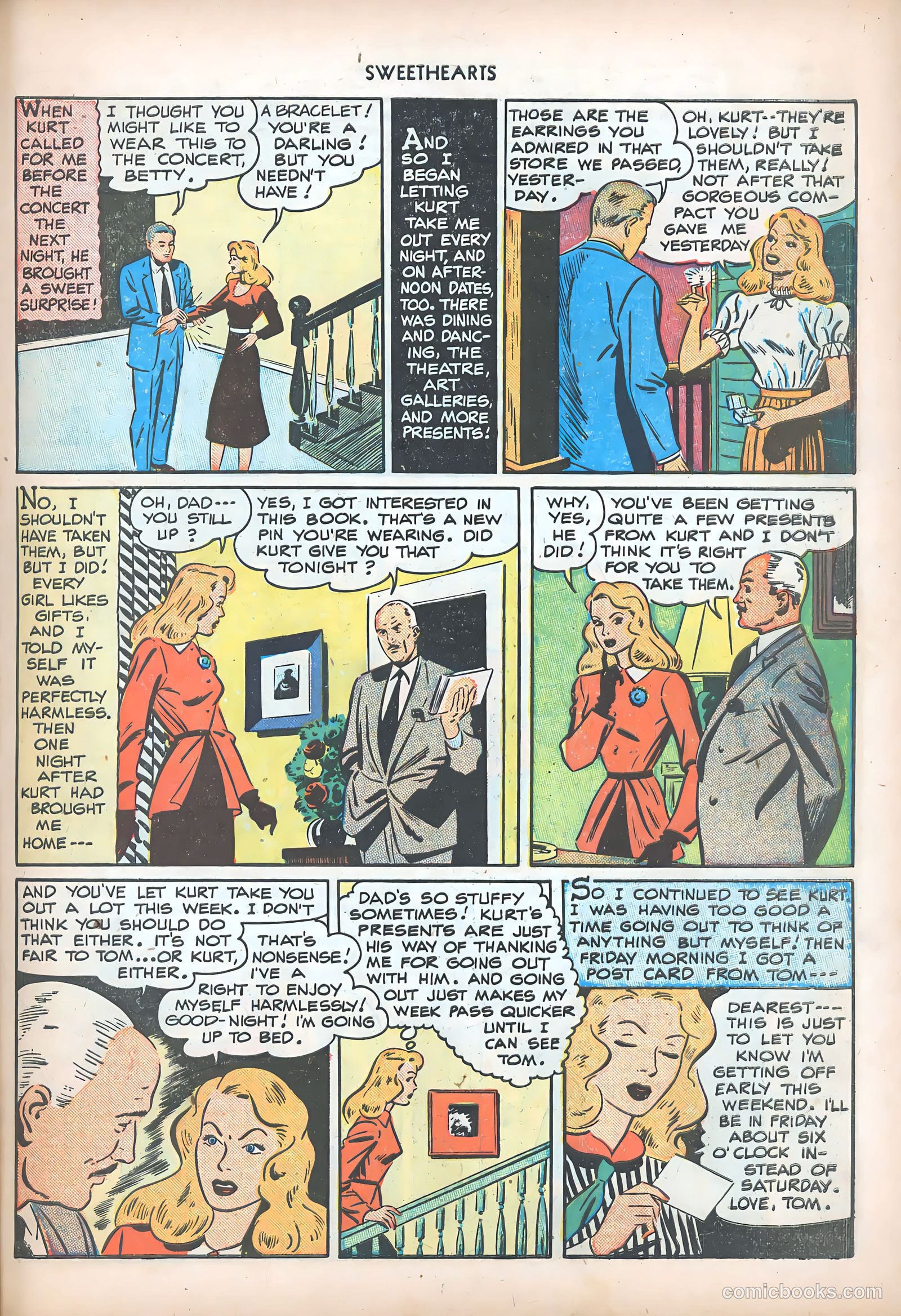 Sweethearts #72 (1949) — page 44 of 53