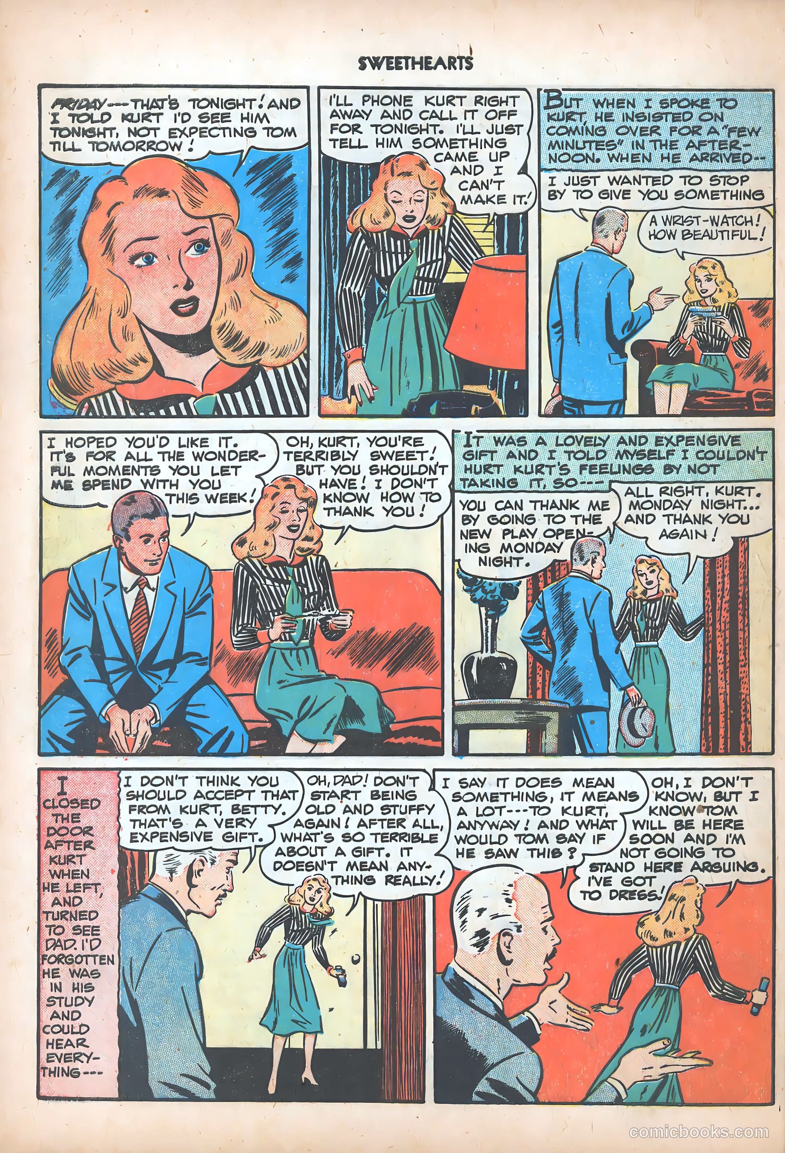 Sweethearts #72 (1949) — page 45 of 53
