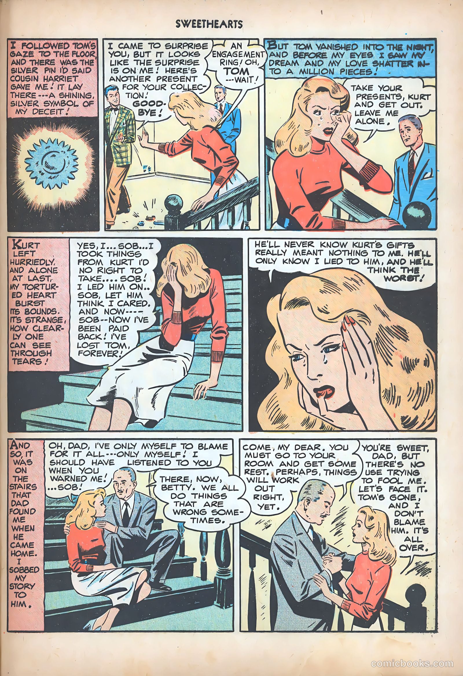 Sweethearts #72 (1949) — page 50 of 53
