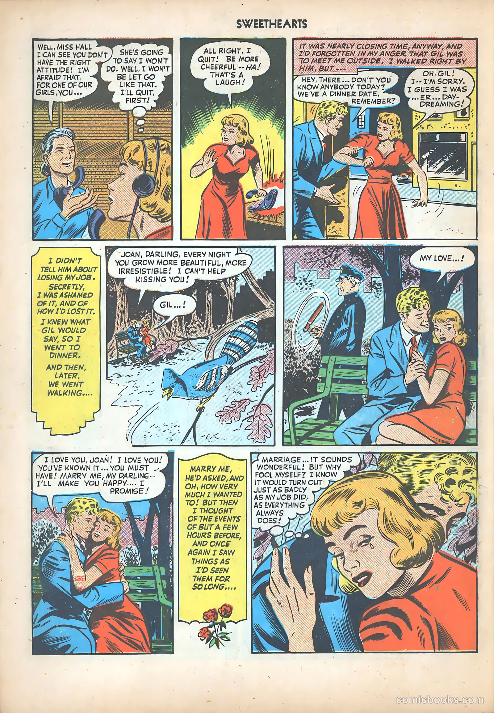 Sweethearts #73 (1949) — page 14 of 52