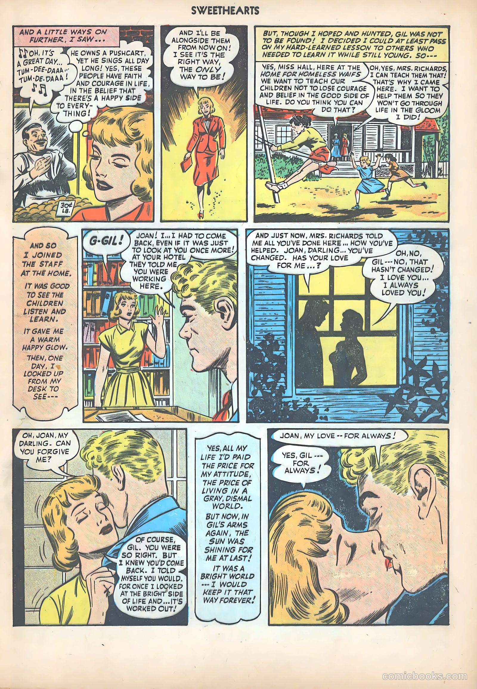 Sweethearts #73 (1949) — page 17 of 52