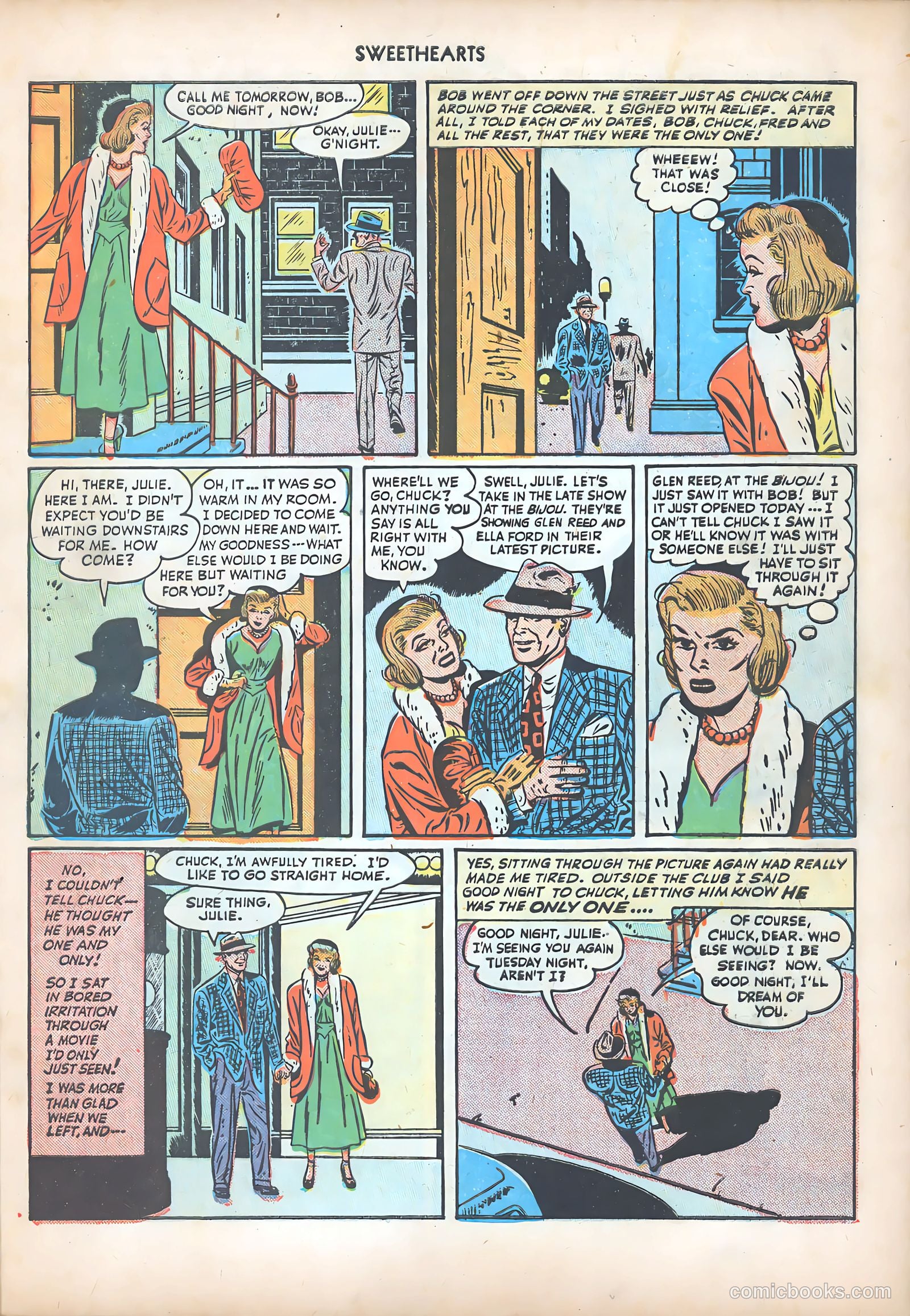 Sweethearts #73 (1949) — page 19 of 52