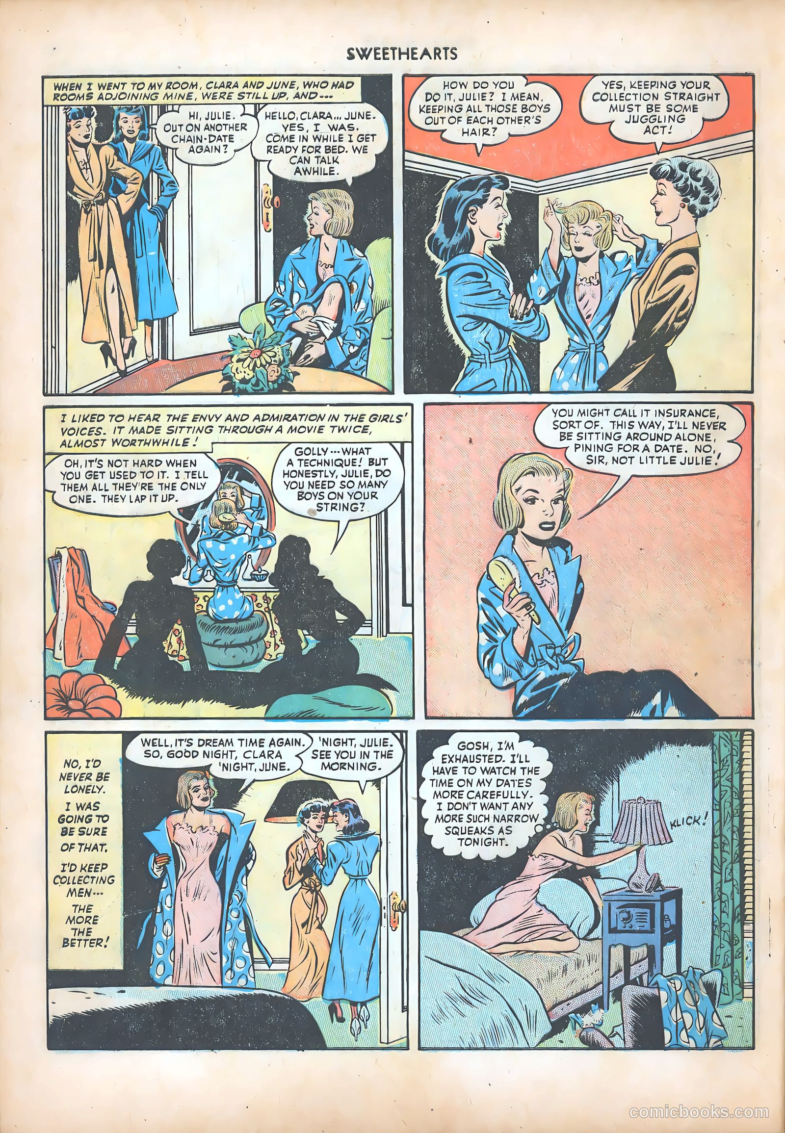 Sweethearts #73 (1949) — page 20 of 52