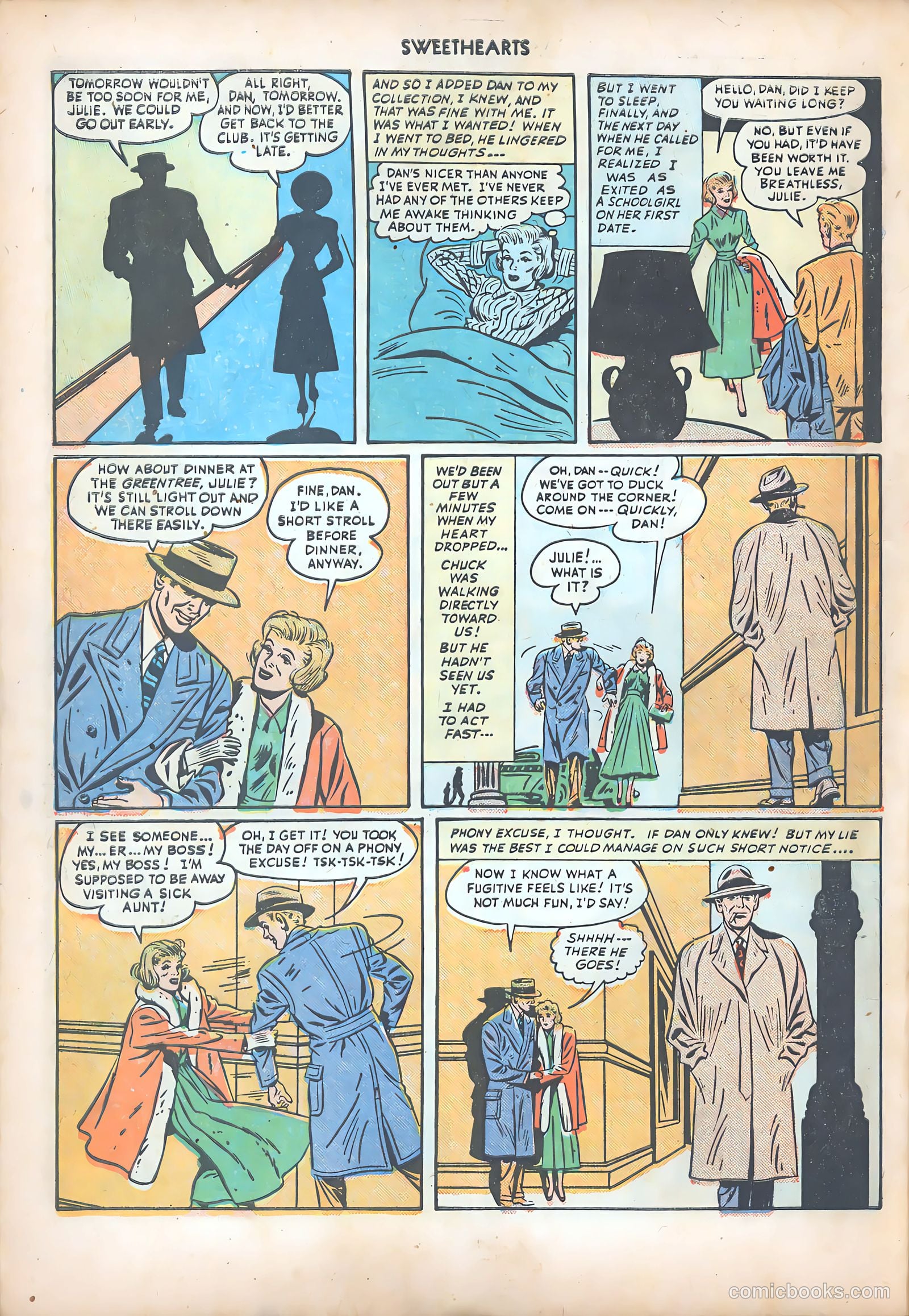 Sweethearts #73 (1949) — page 22 of 52