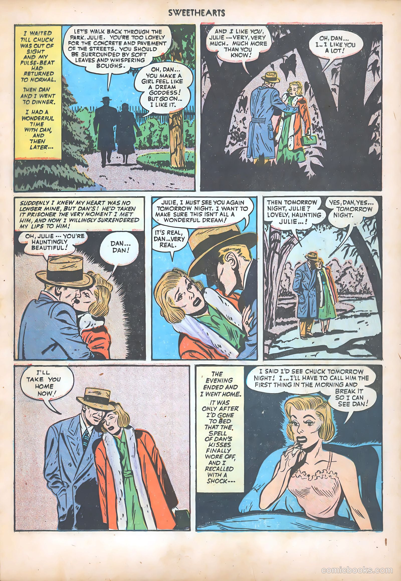 Sweethearts #73 (1949) — page 23 of 52