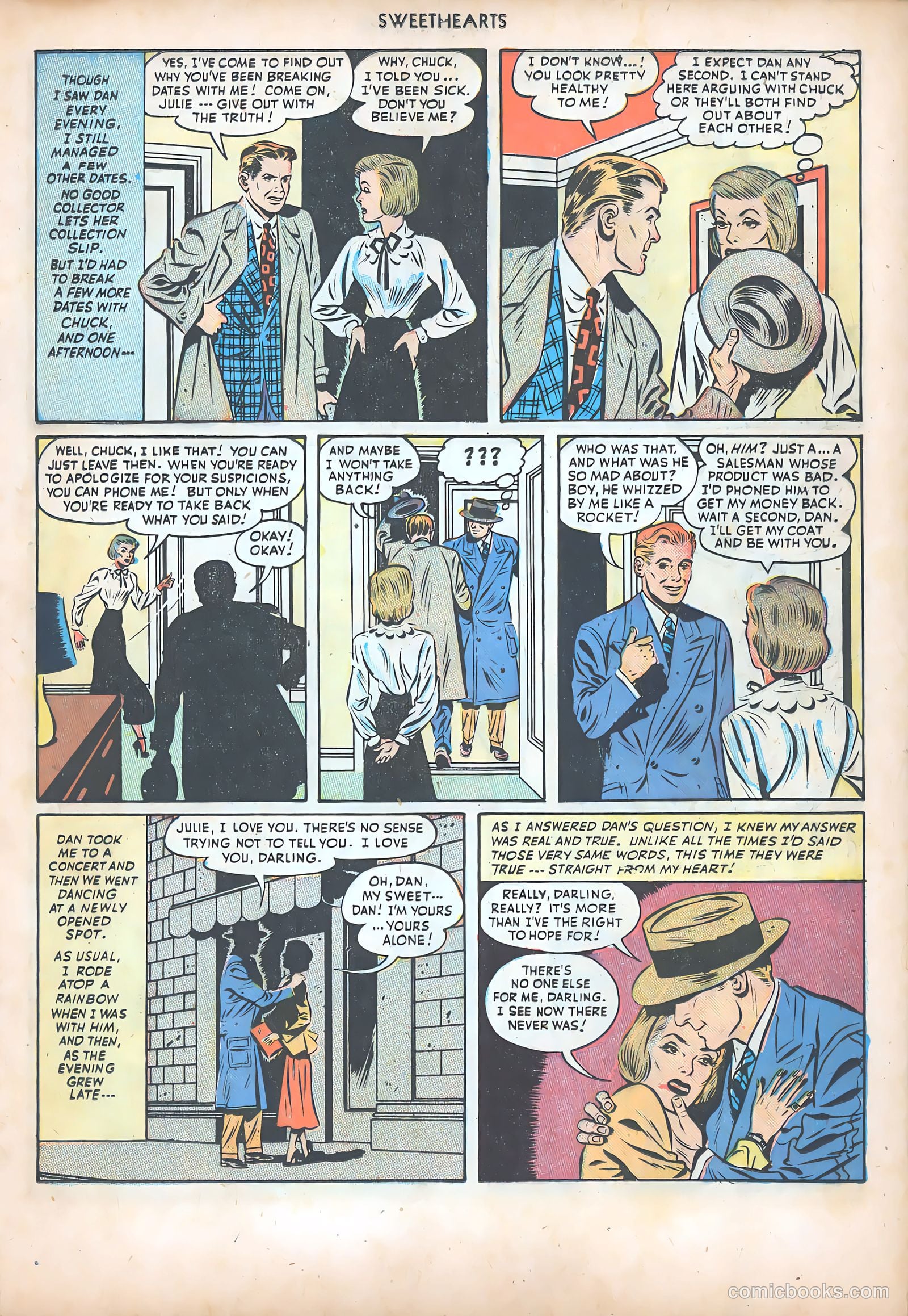 Sweethearts #73 (1949) — page 25 of 52