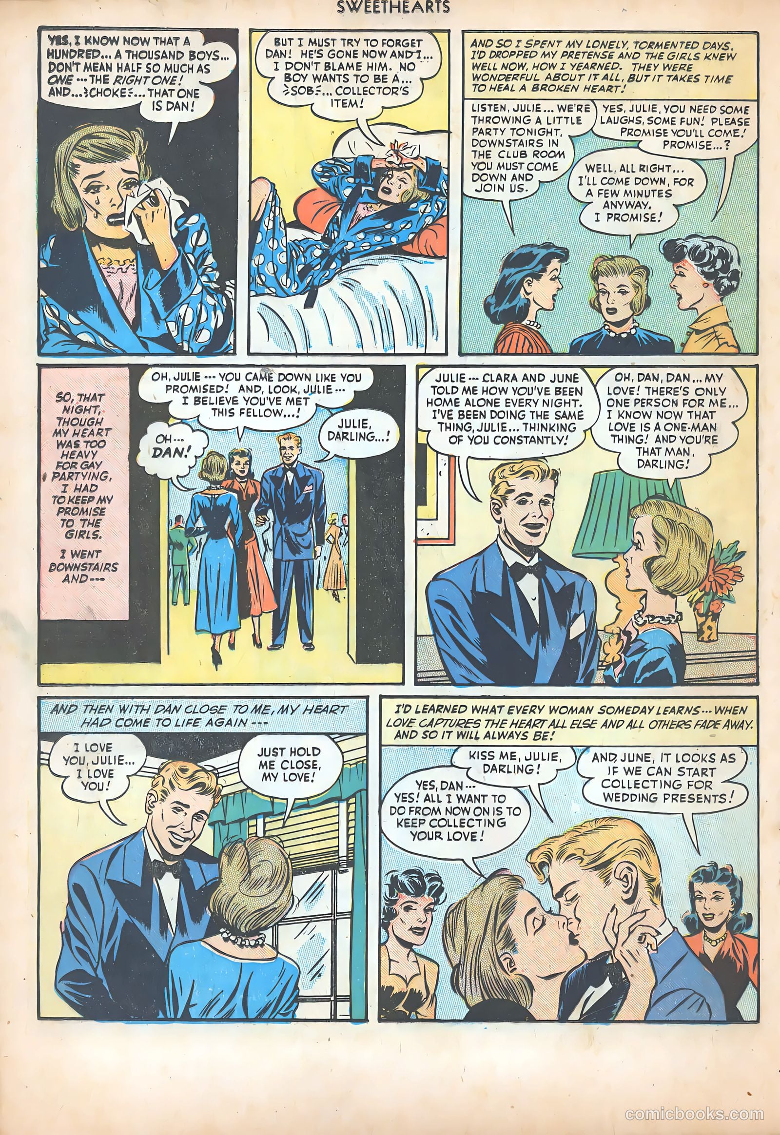 Sweethearts #73 (1949) — page 28 of 52