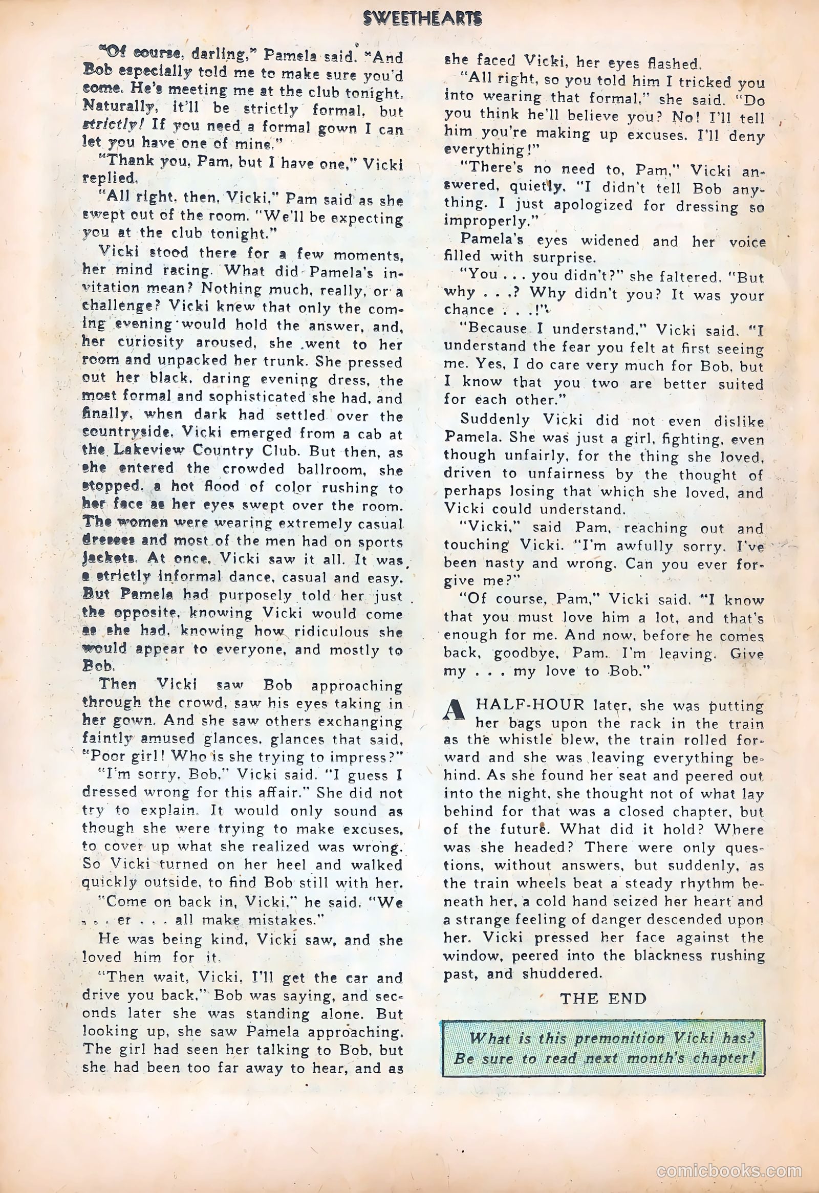 Sweethearts #73 (1949) — page 30 of 52