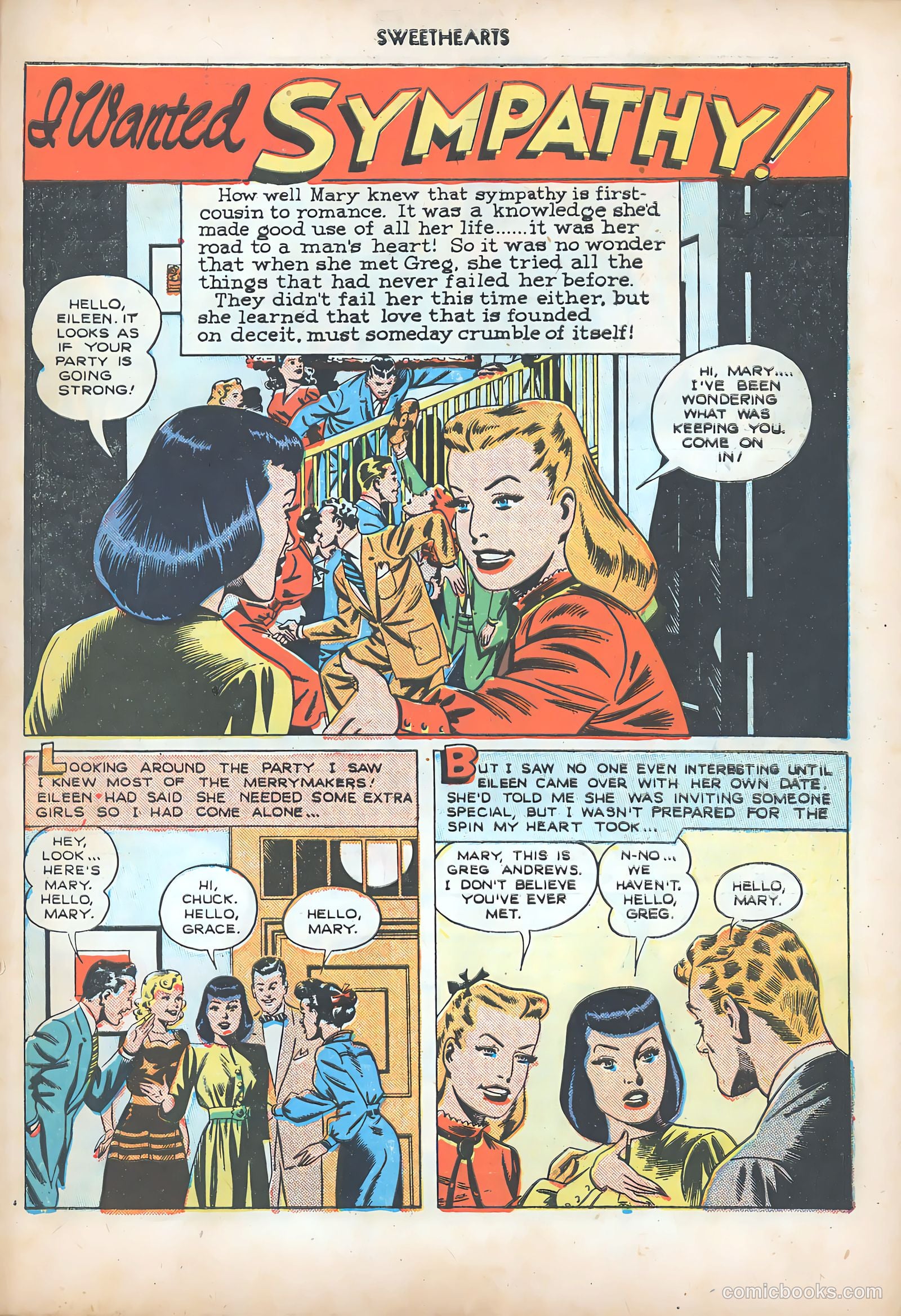 Sweethearts #73 (1949) — page 31 of 52