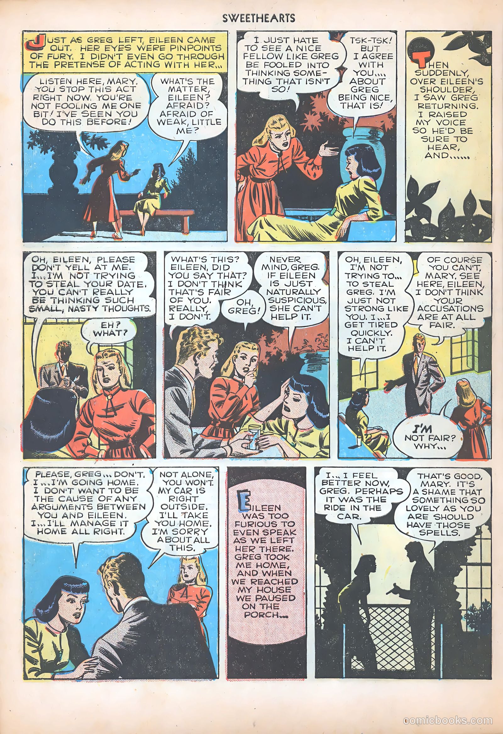 Sweethearts #73 (1949) — page 34 of 52