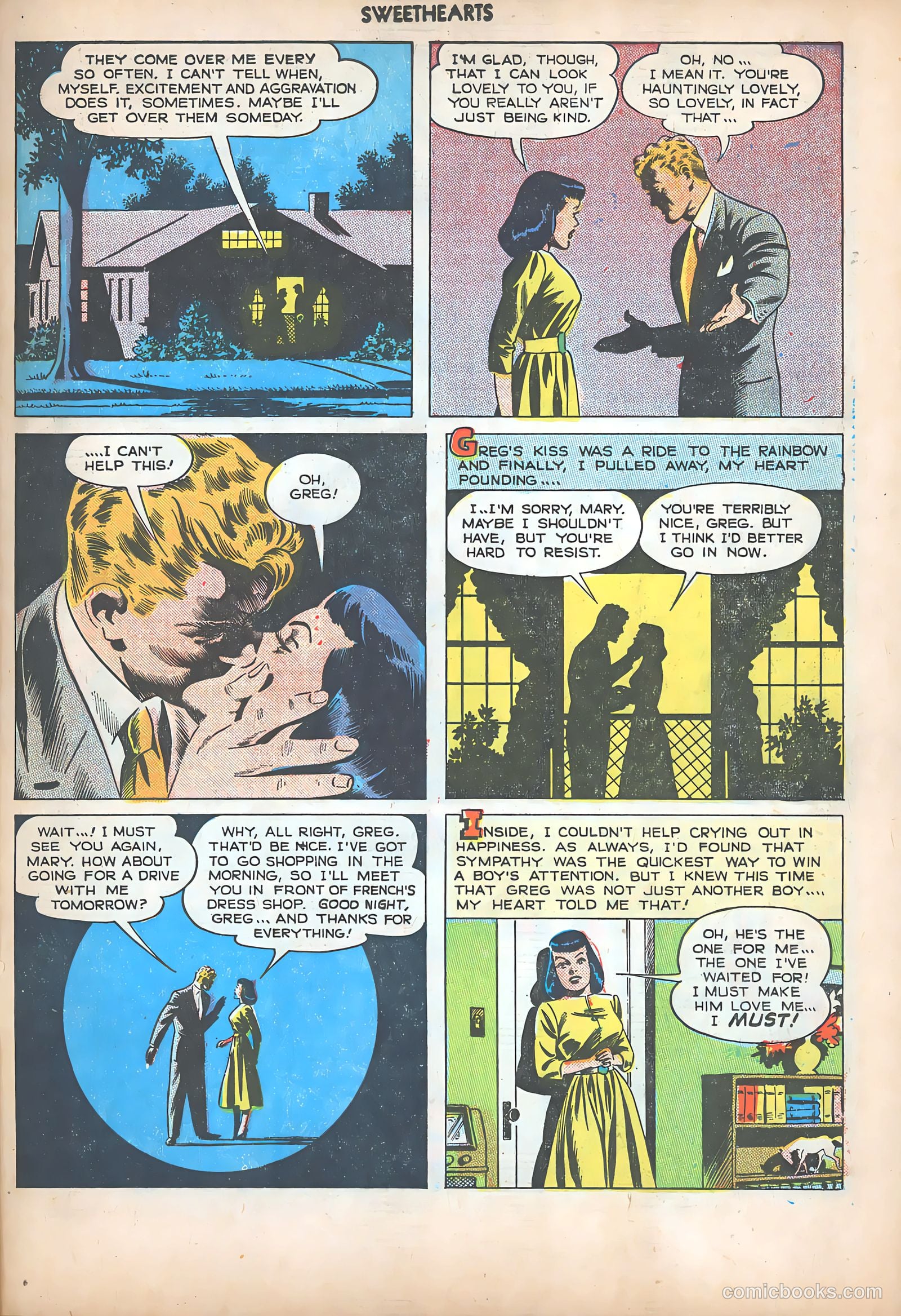 Sweethearts #73 (1949) — page 35 of 52