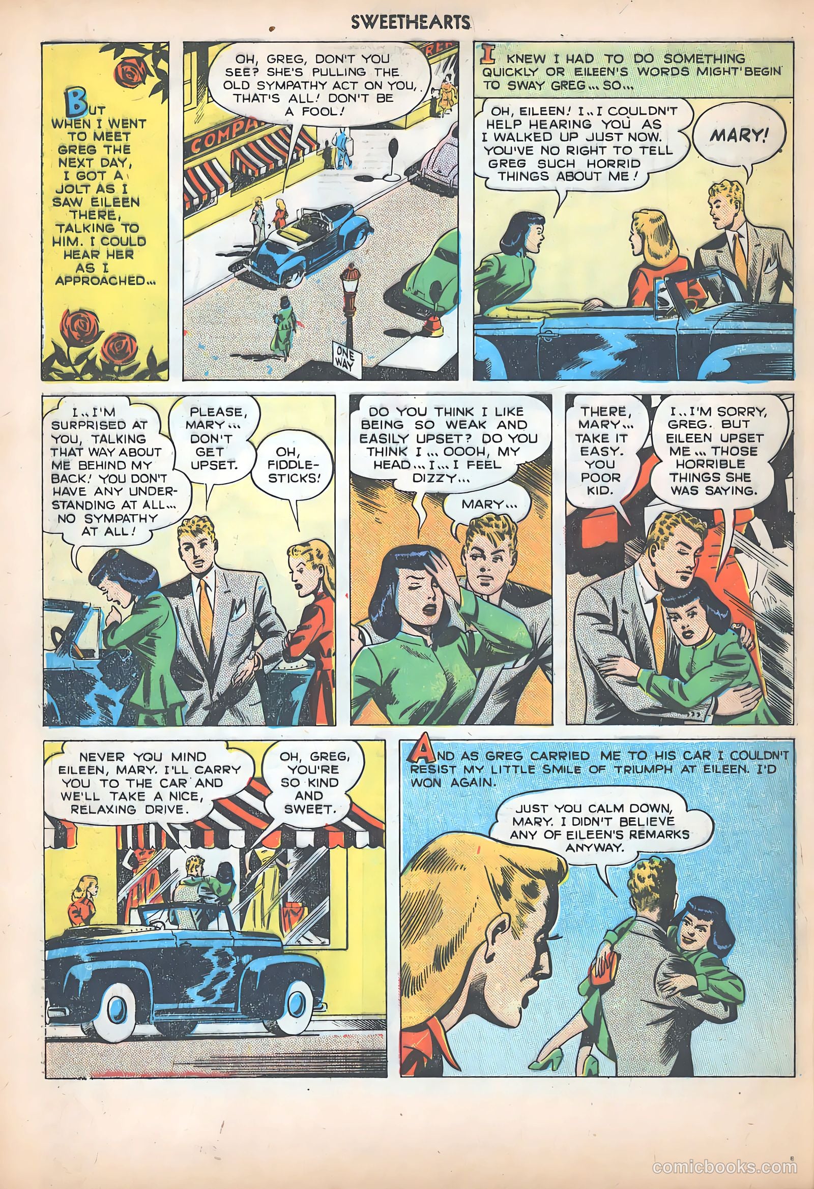 Sweethearts #73 (1949) — page 36 of 52