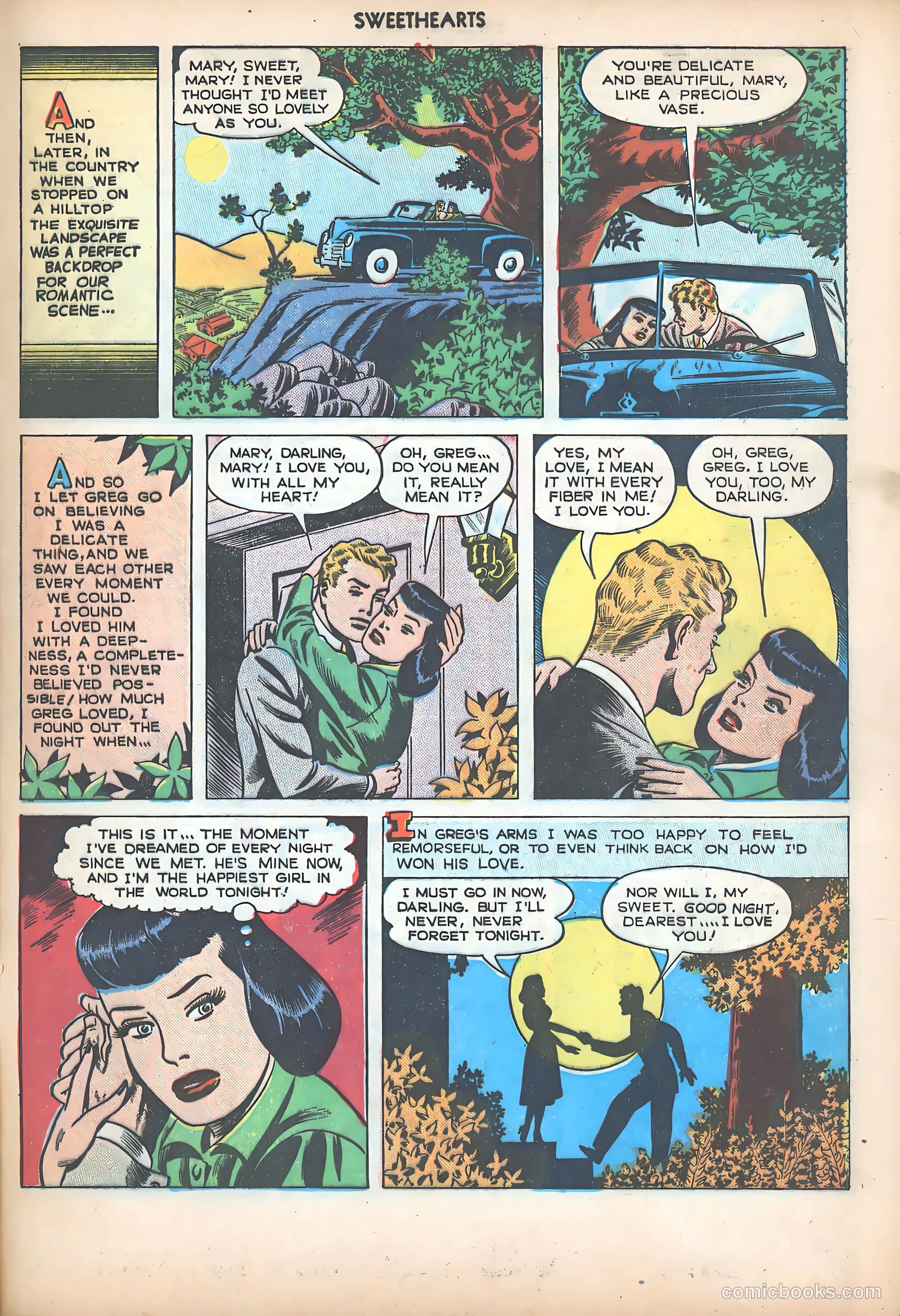 Sweethearts #73 (1949) — page 37 of 52