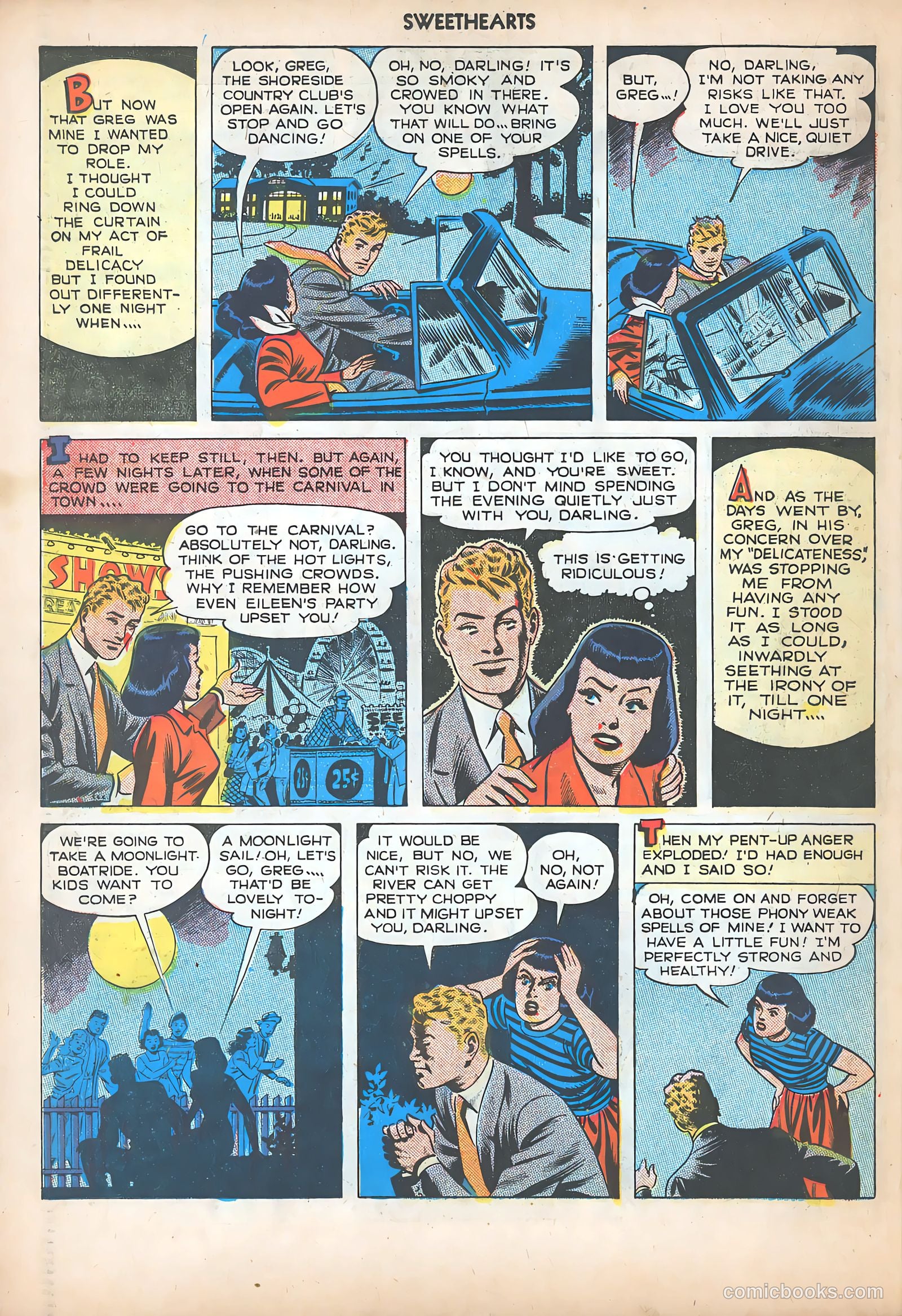 Sweethearts #73 (1949) — page 38 of 52