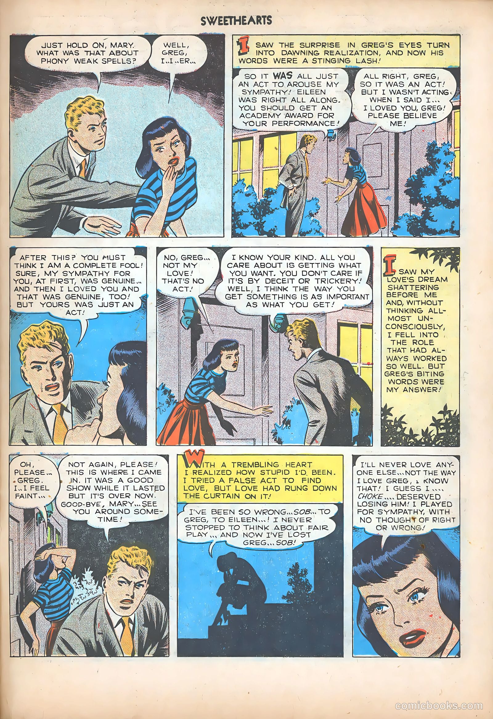 Sweethearts #73 (1949) — page 39 of 52