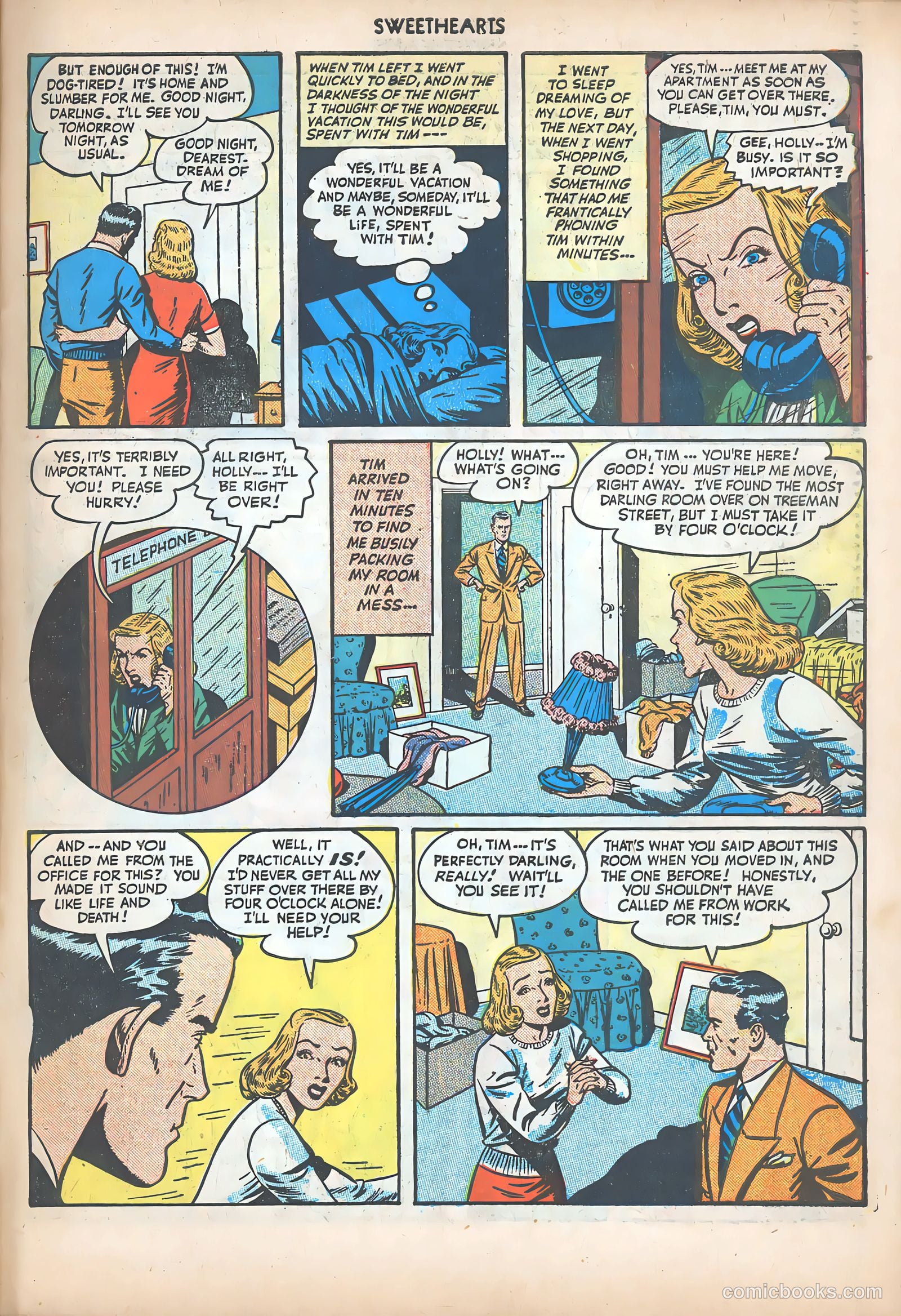 Sweethearts #73 (1949) — page 43 of 52