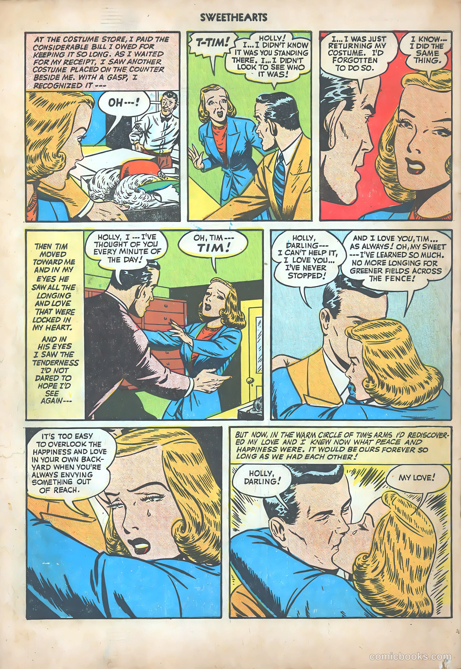 Sweethearts #73 (1949) — page 50 of 52