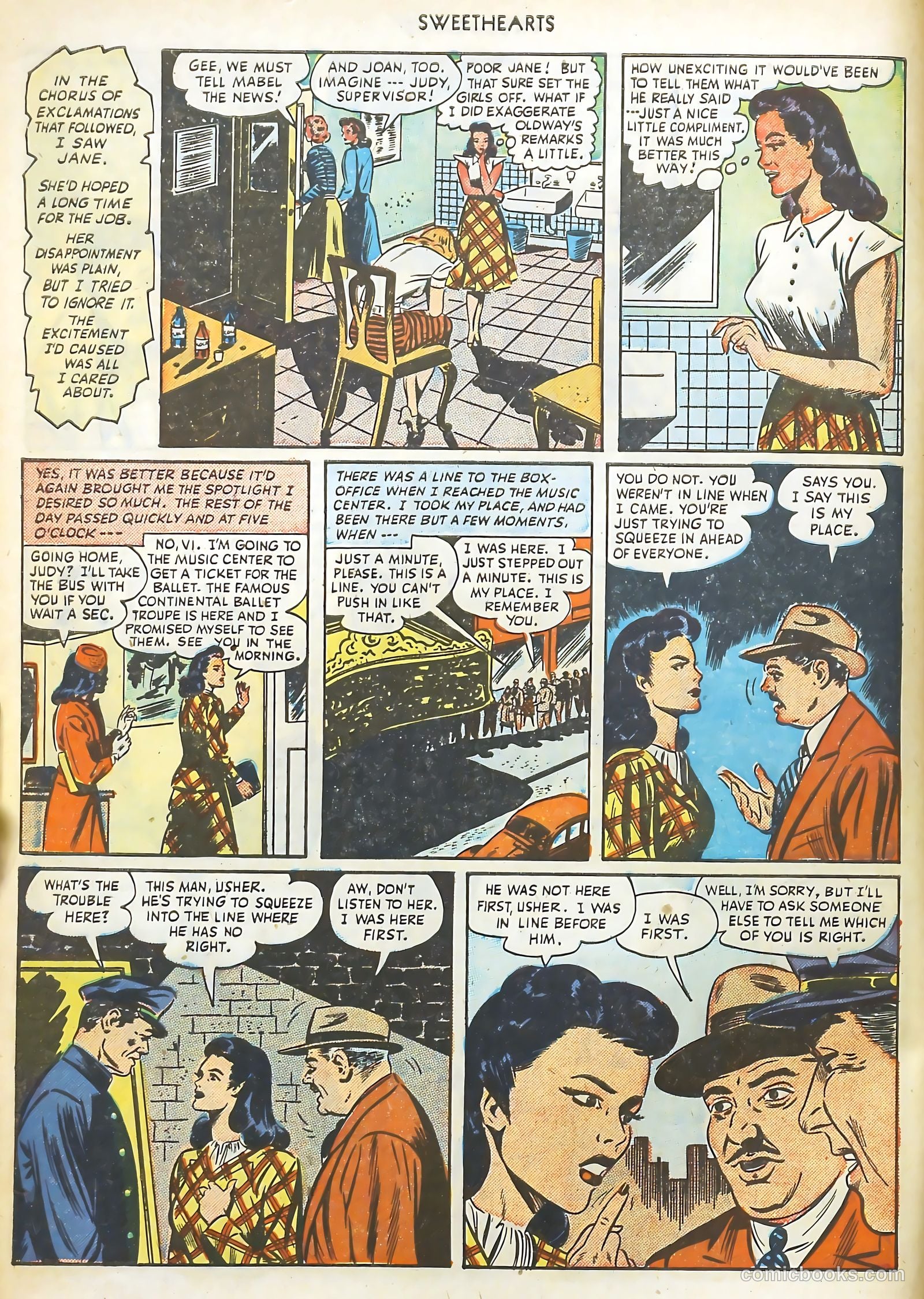 Sweethearts #74 (1949) — page 6 of 52
