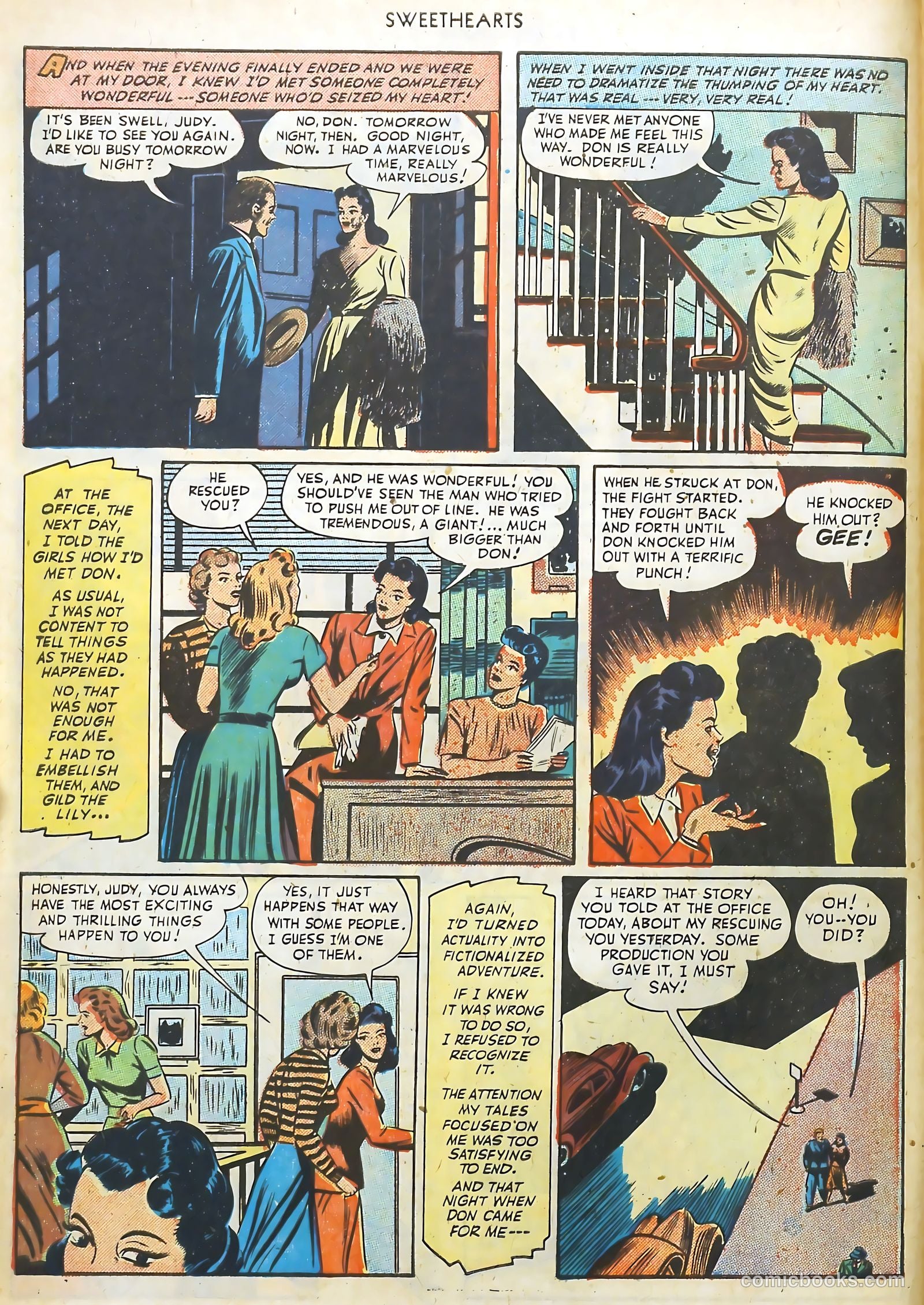 Sweethearts #74 (1949) — page 8 of 52