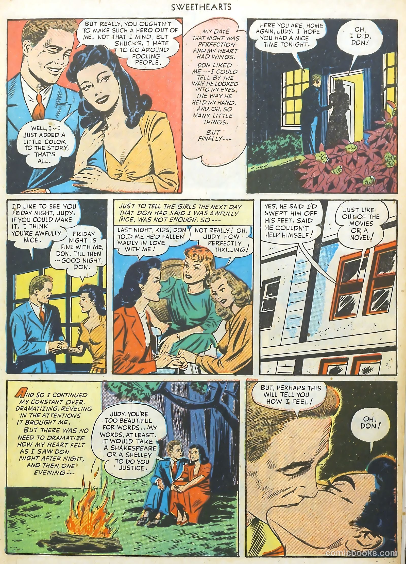 Sweethearts #74 (1949) — page 9 of 52