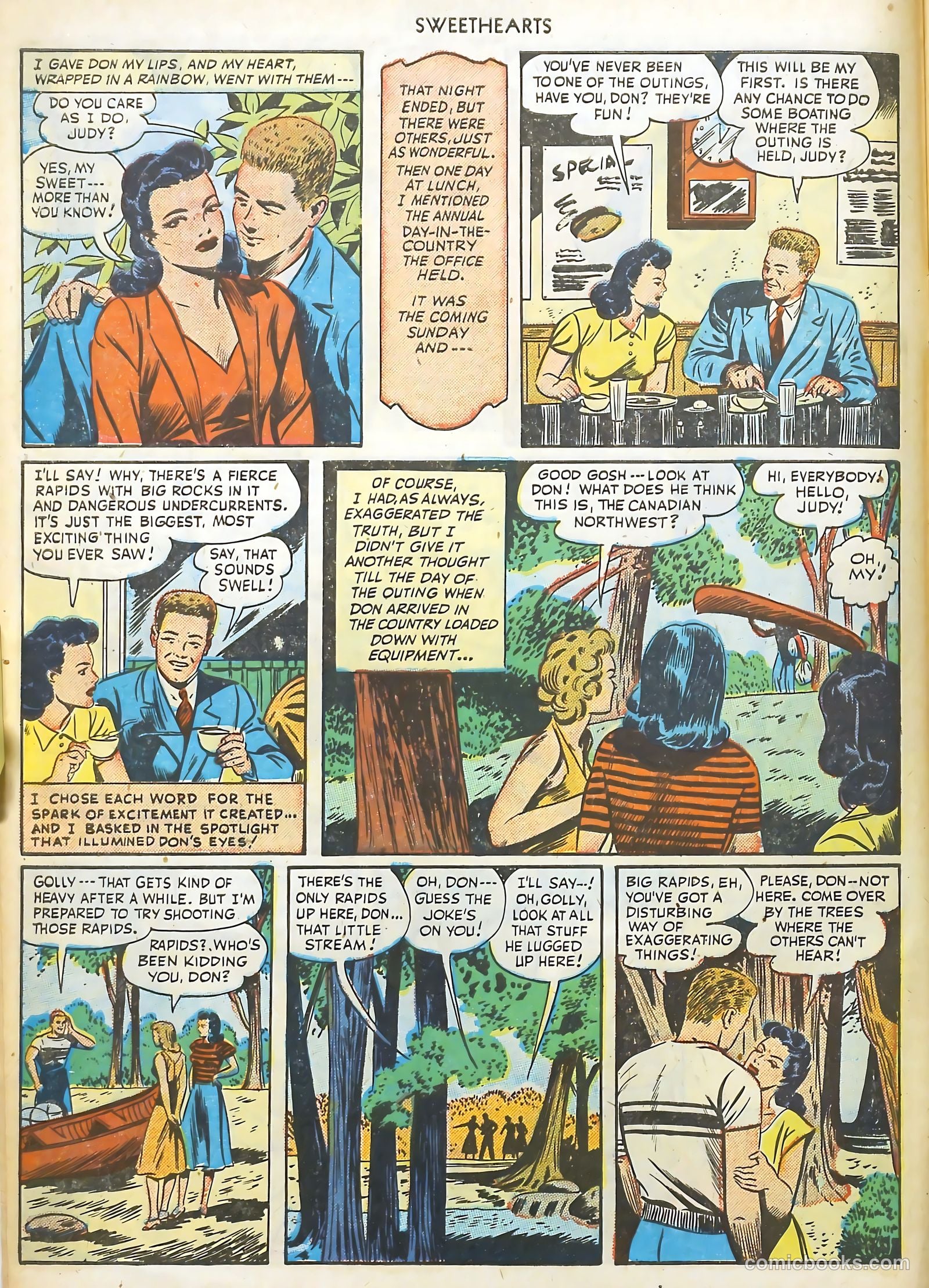 Sweethearts #74 (1949) — page 10 of 52