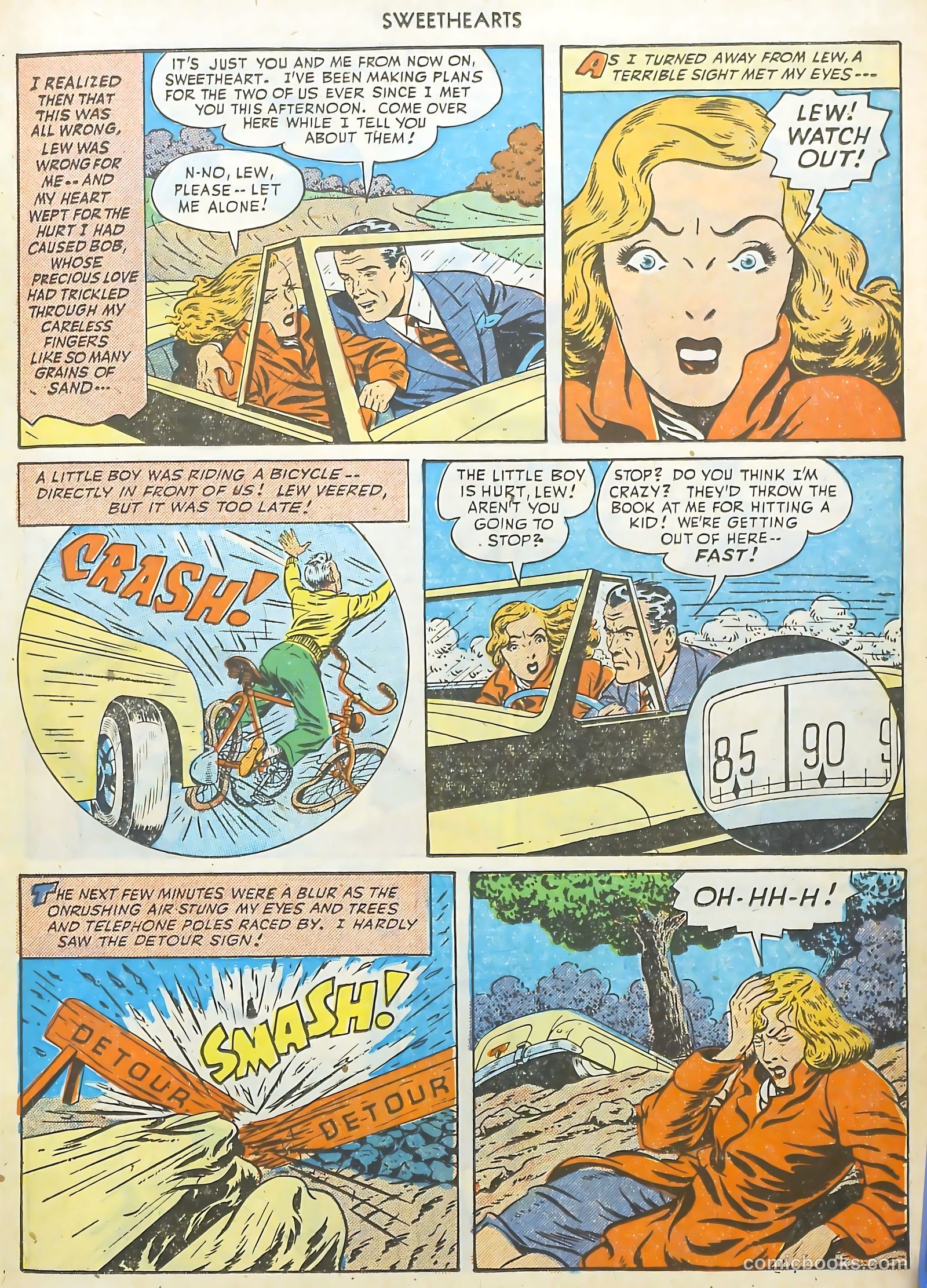 Sweethearts #74 (1949) — page 23 of 52