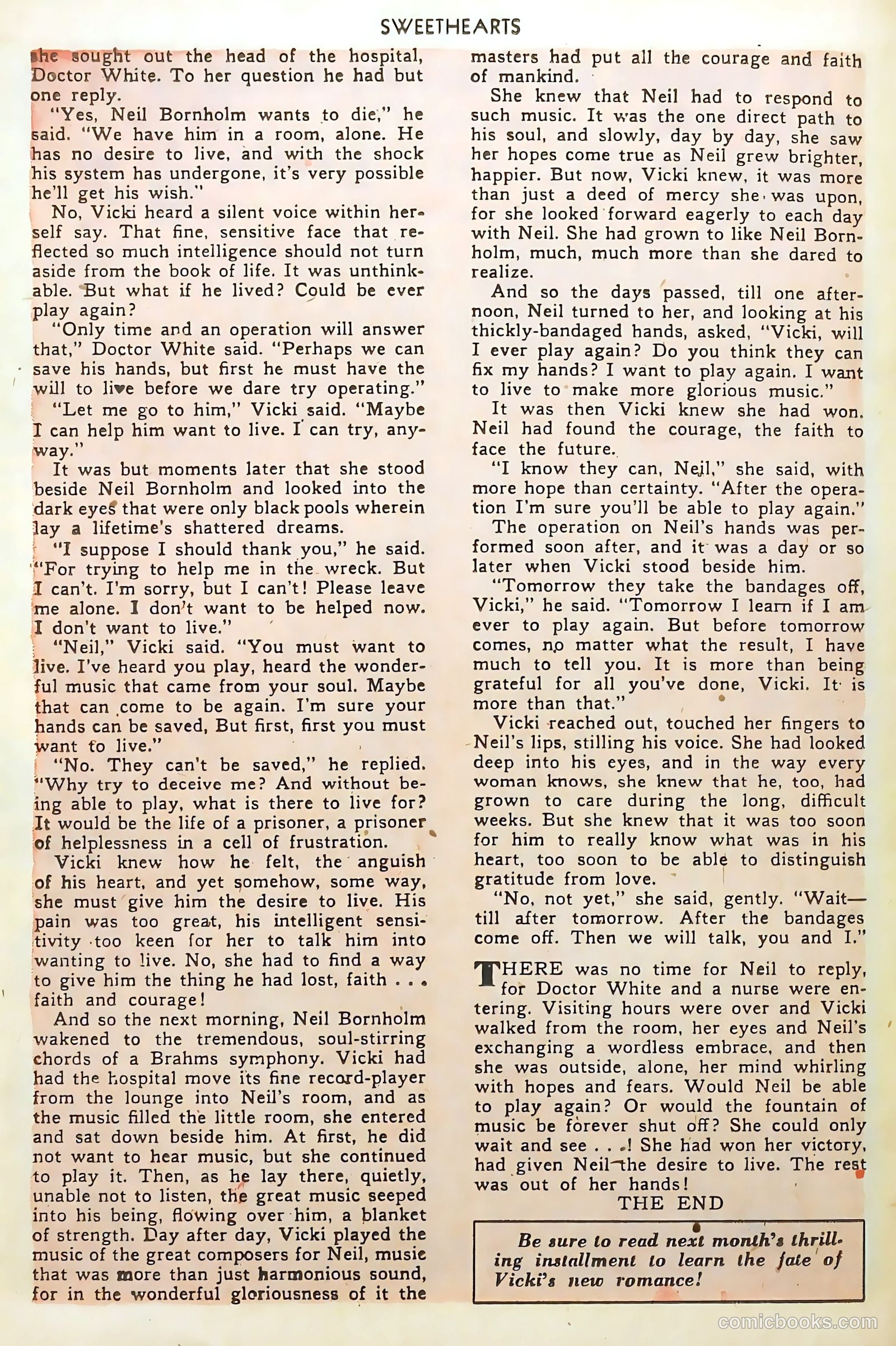 Sweethearts #74 (1949) — page 30 of 52