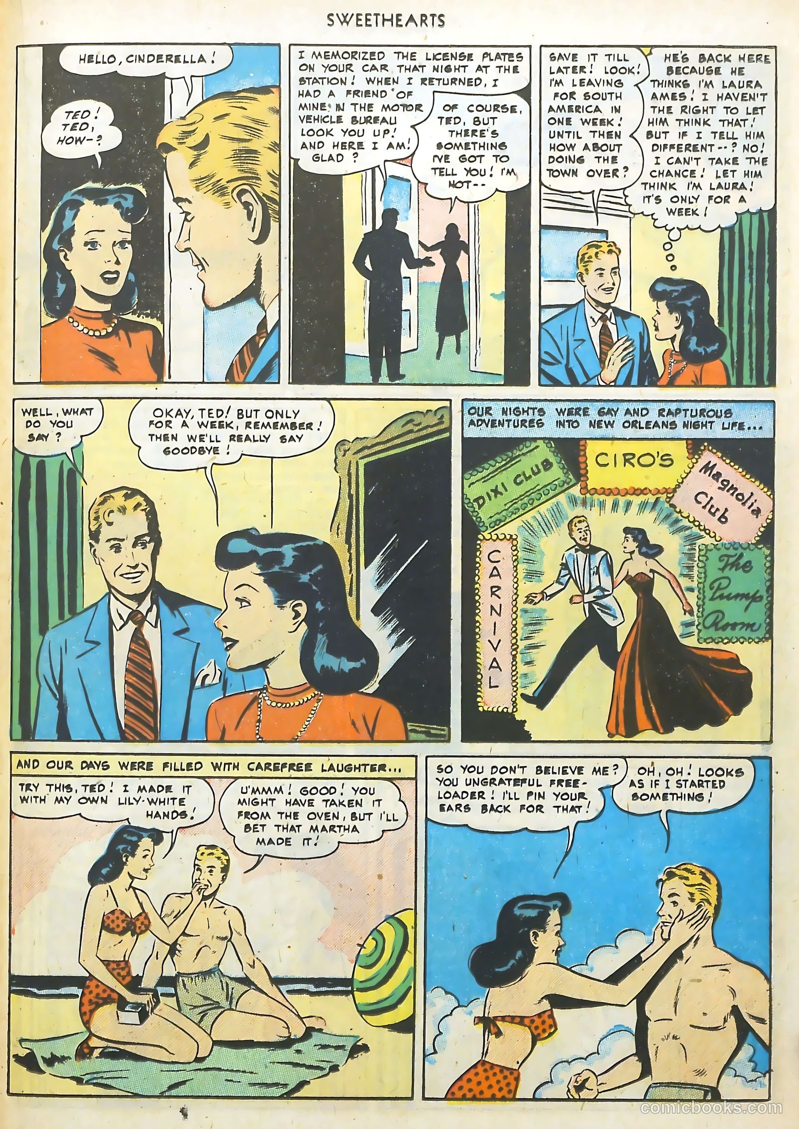 Sweethearts #74 (1949) — page 37 of 52