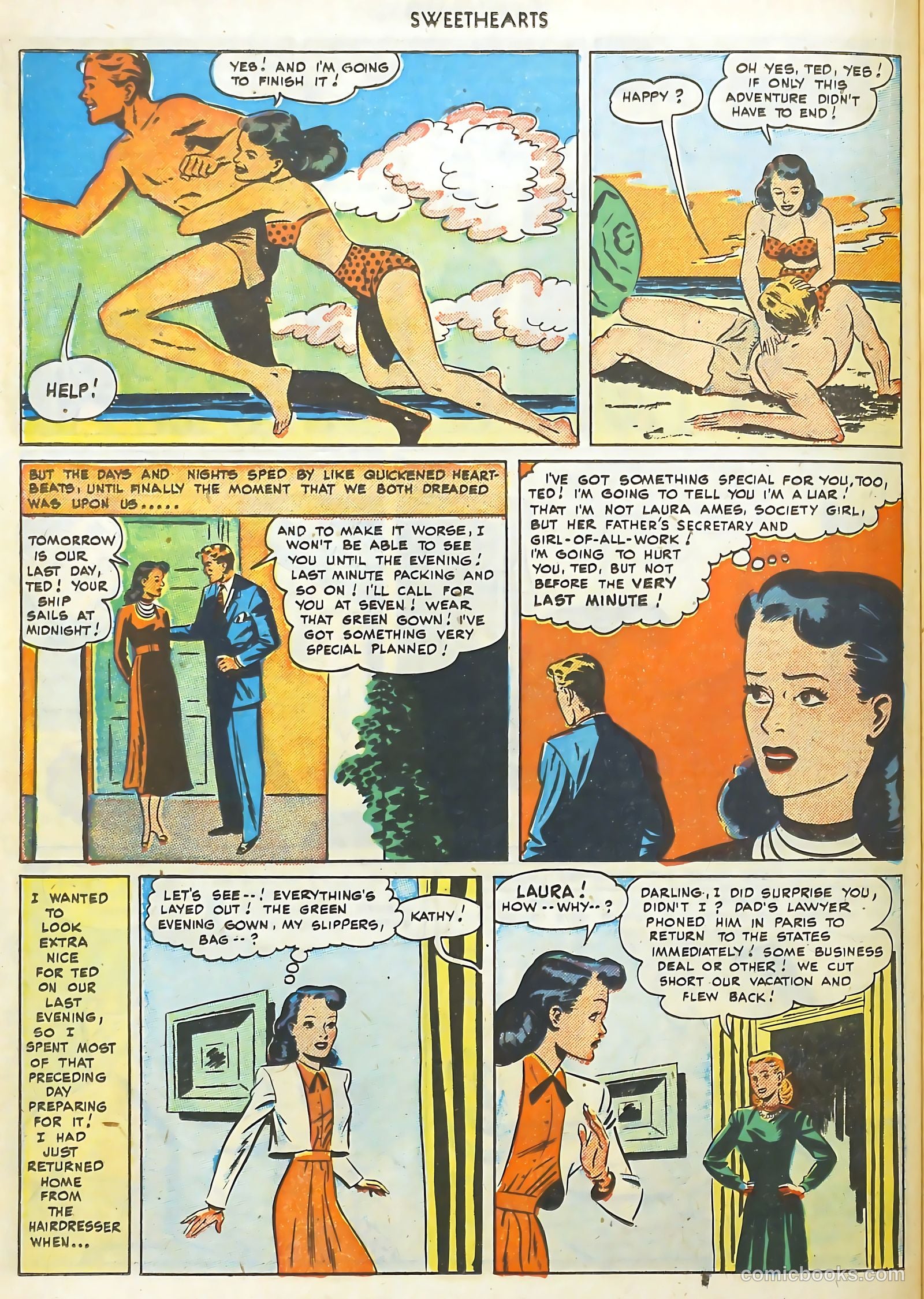 Sweethearts #74 (1949) — page 38 of 52