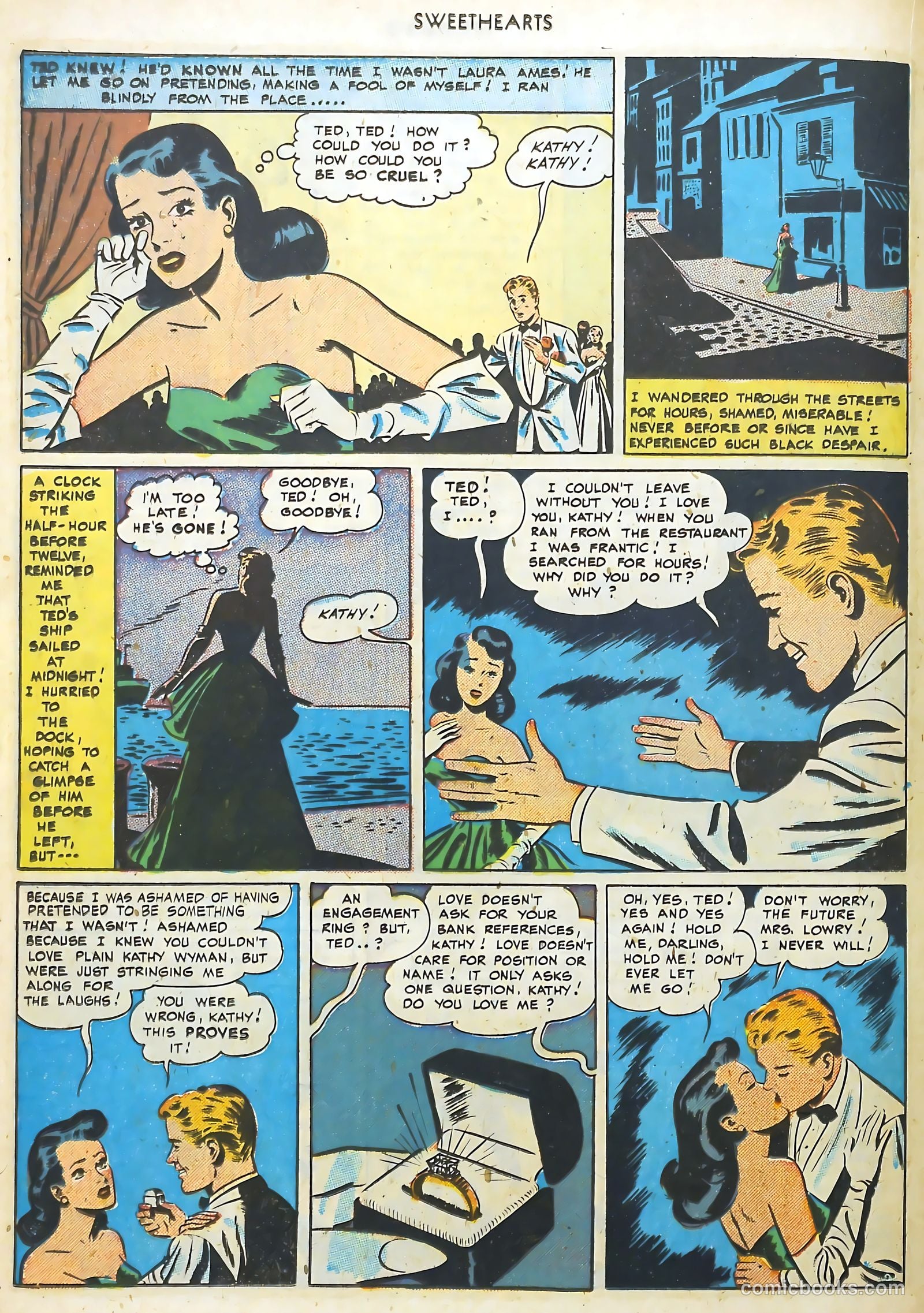 Sweethearts #74 (1949) — page 40 of 52